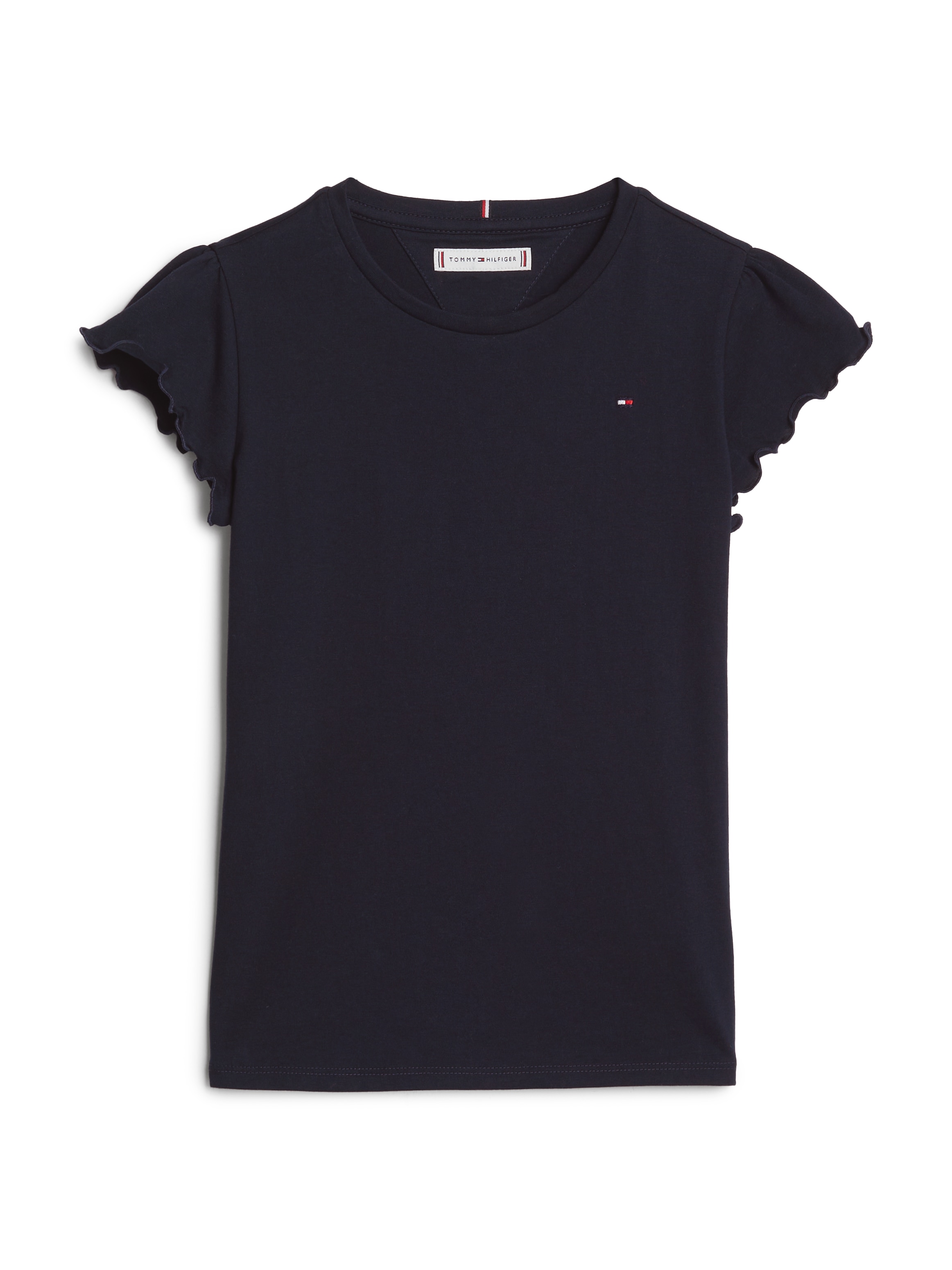 Tommy Hilfiger T-Shirt »ESSENTIAL RUFFLE SLEEVE TOP«, für Babys