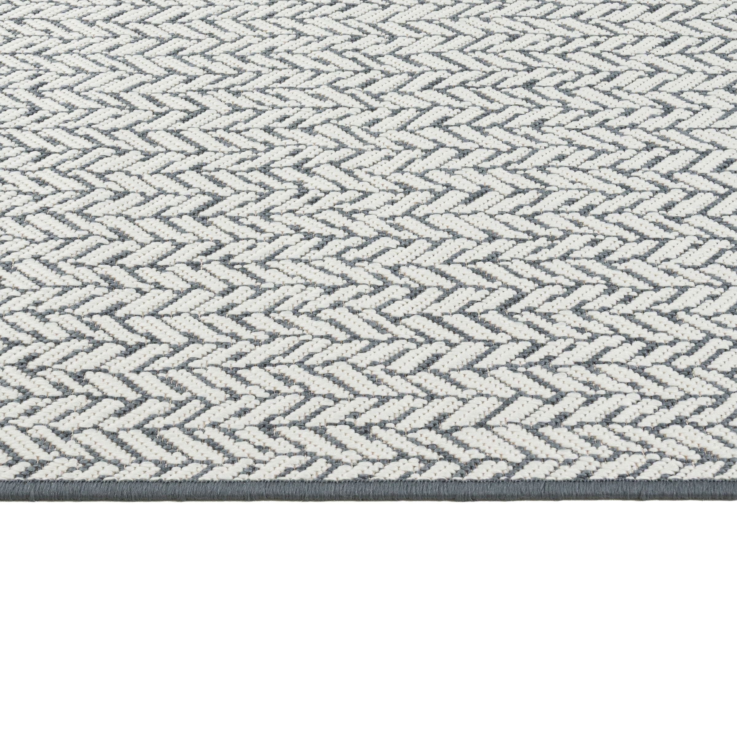 OTTO home Teppich »Matts in Strick-Optik auch für Balkon und Terrasse«, rechteckig, 5 mm Höhe, In- und Outdoor geeignet, Wetterfest & UV-beständig