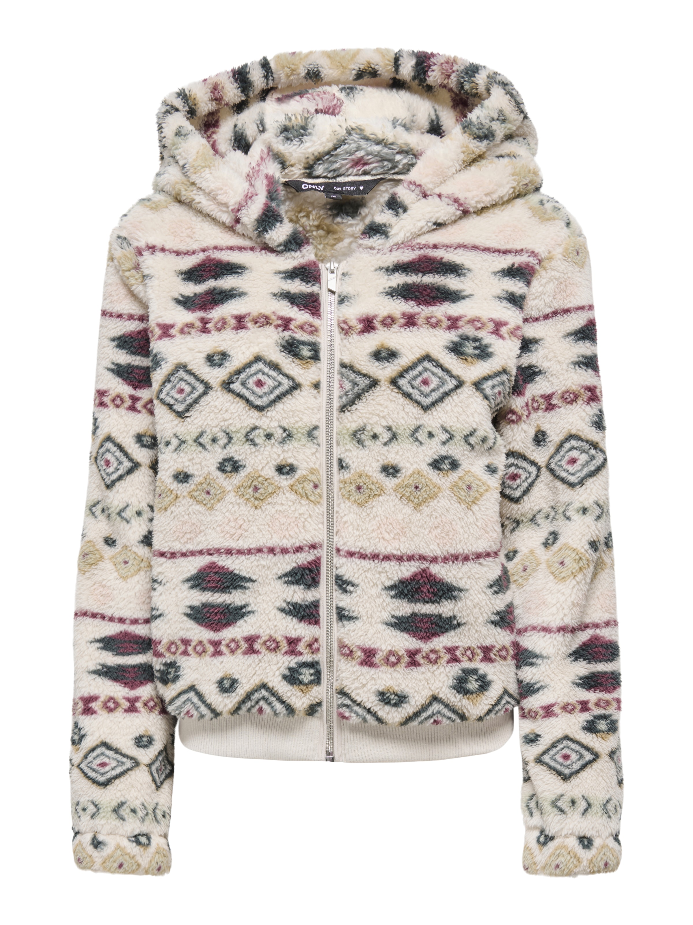 ONLY Outdoorjacke »ONLANNA CONTACT AOP HOOD JACKET OTW CS« mit Kapuze