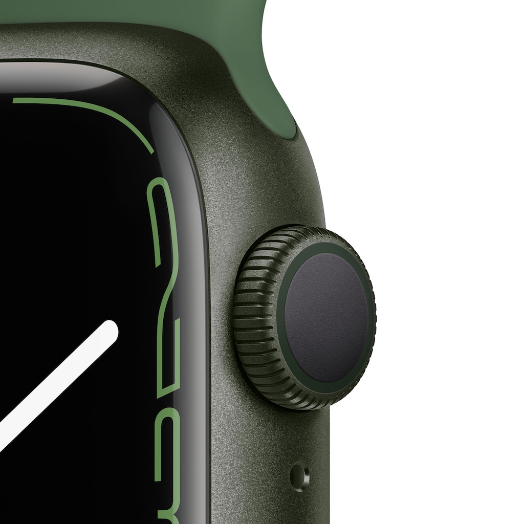 Apple Smartwatch »Series 7, GPS, Aluminium-Gehäuse, 45mm«, (Watch OS 8)