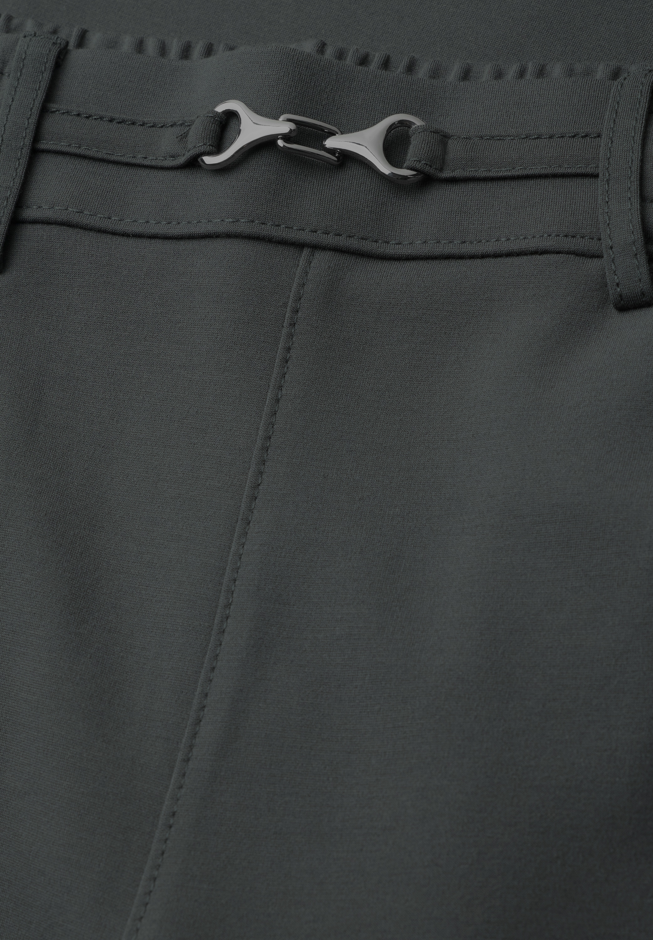 STREET ONE Stoffhose »Style Amalie«  mit Gummizug und Schnalle / Stretch