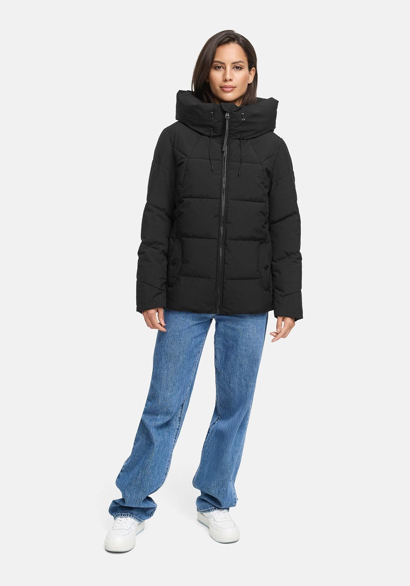 Marikoo Winterjacke »Marikoo Kuscheltatze Damen Winter Steppjacke N077«