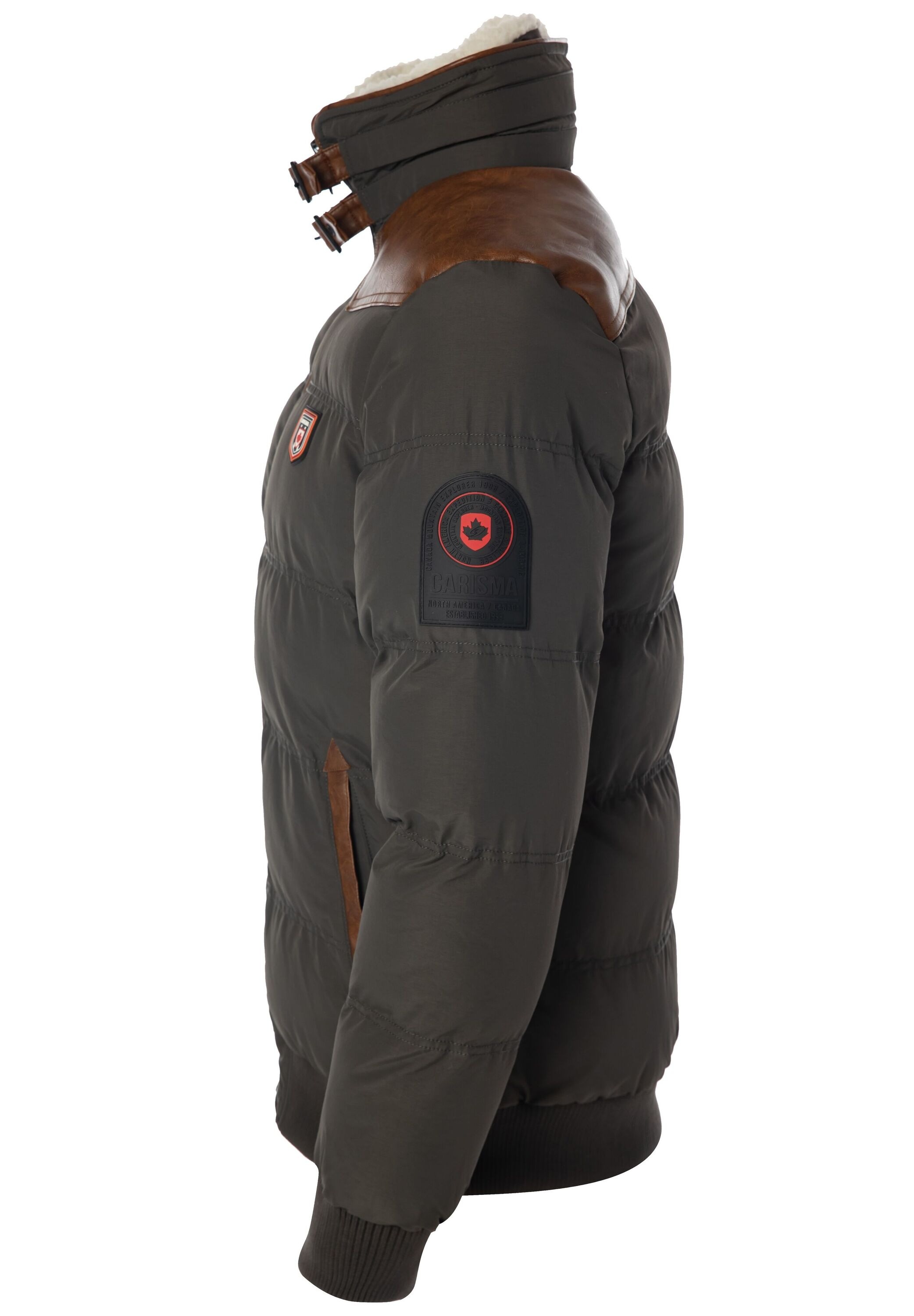 CARISMA Bikerjacke »CARISMA Jacke 1215 Winterjacke« ohne Kapuze in Biker-Look