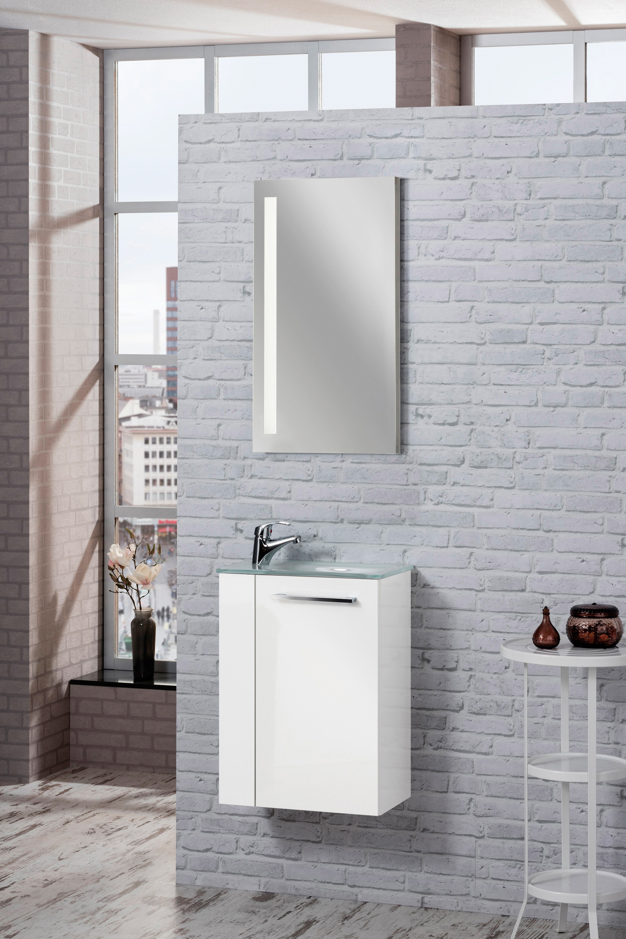FACKELMANN Spiegel »Linear«, LED