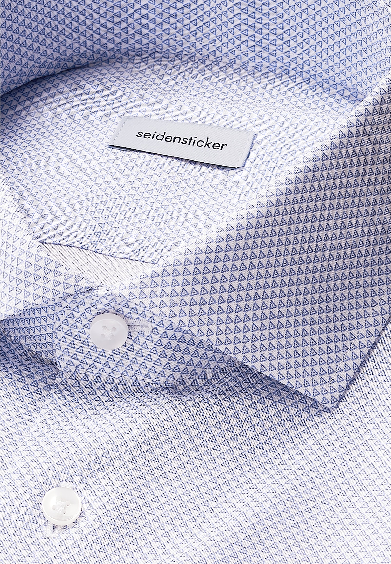 seidensticker Businesshemd »Schwarze Rose« Slim 1/1 Kentkragen Druck