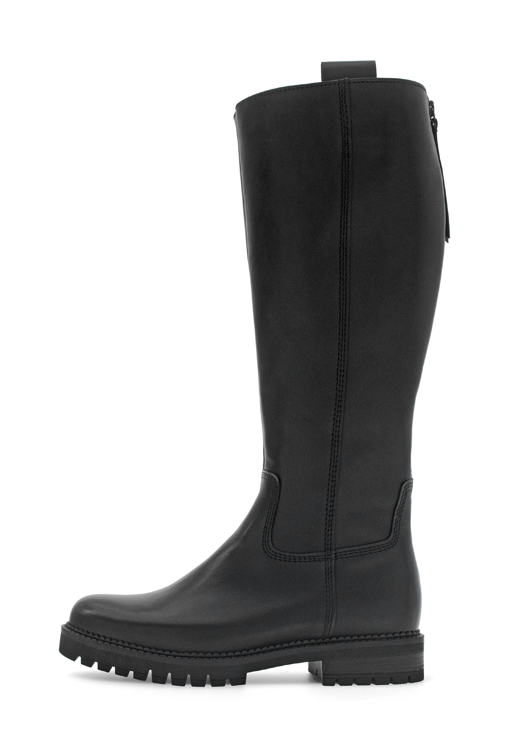 Gabor Stiefel »DAVOS«  , Blockabsatz, Langschaftstiefel in Komfortweite H (= sehr weit)