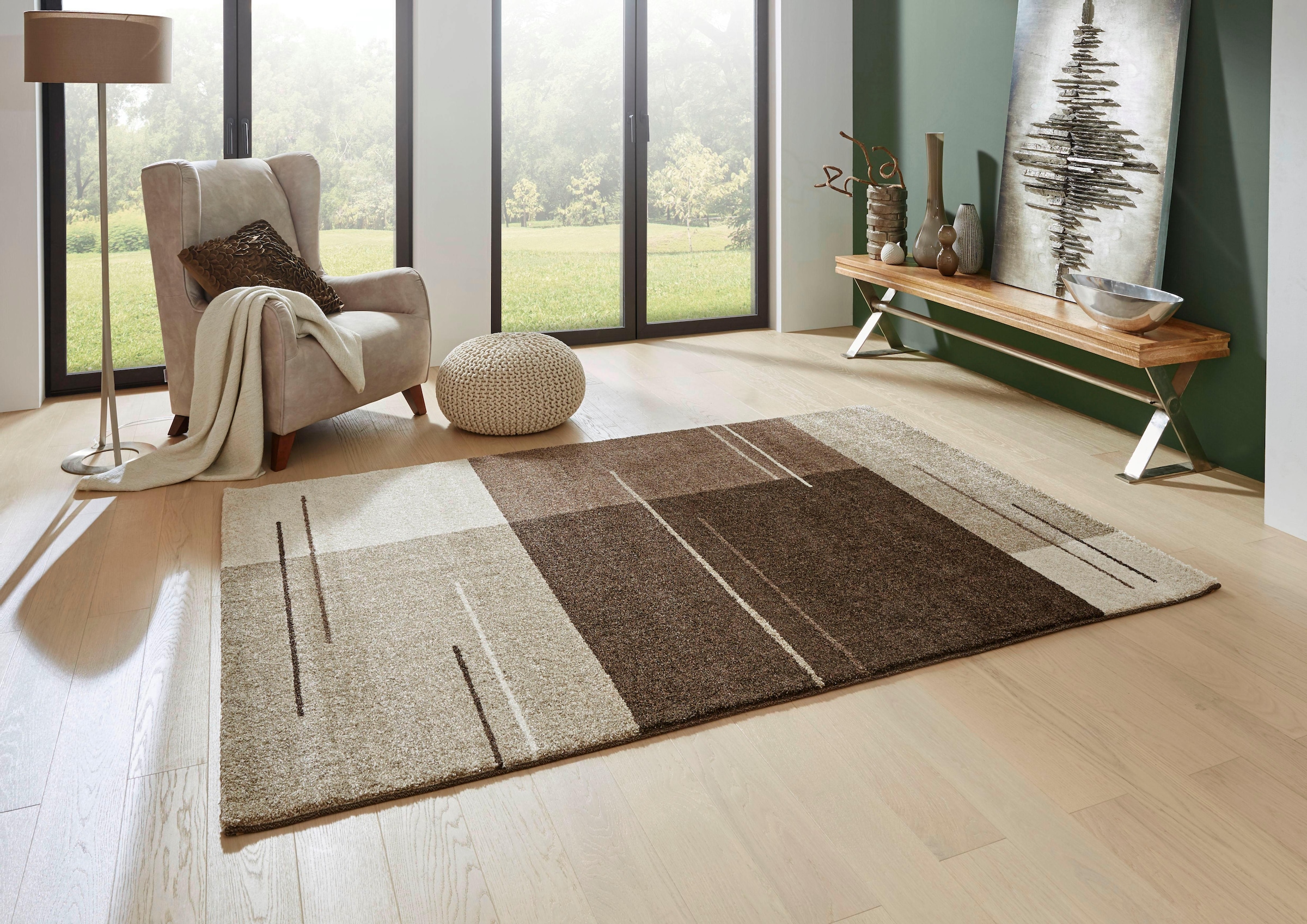 ASTRA Teppich »Samoa«, rechteckig, 20 mm Höhe, Kurzflor, Wohnzimmer