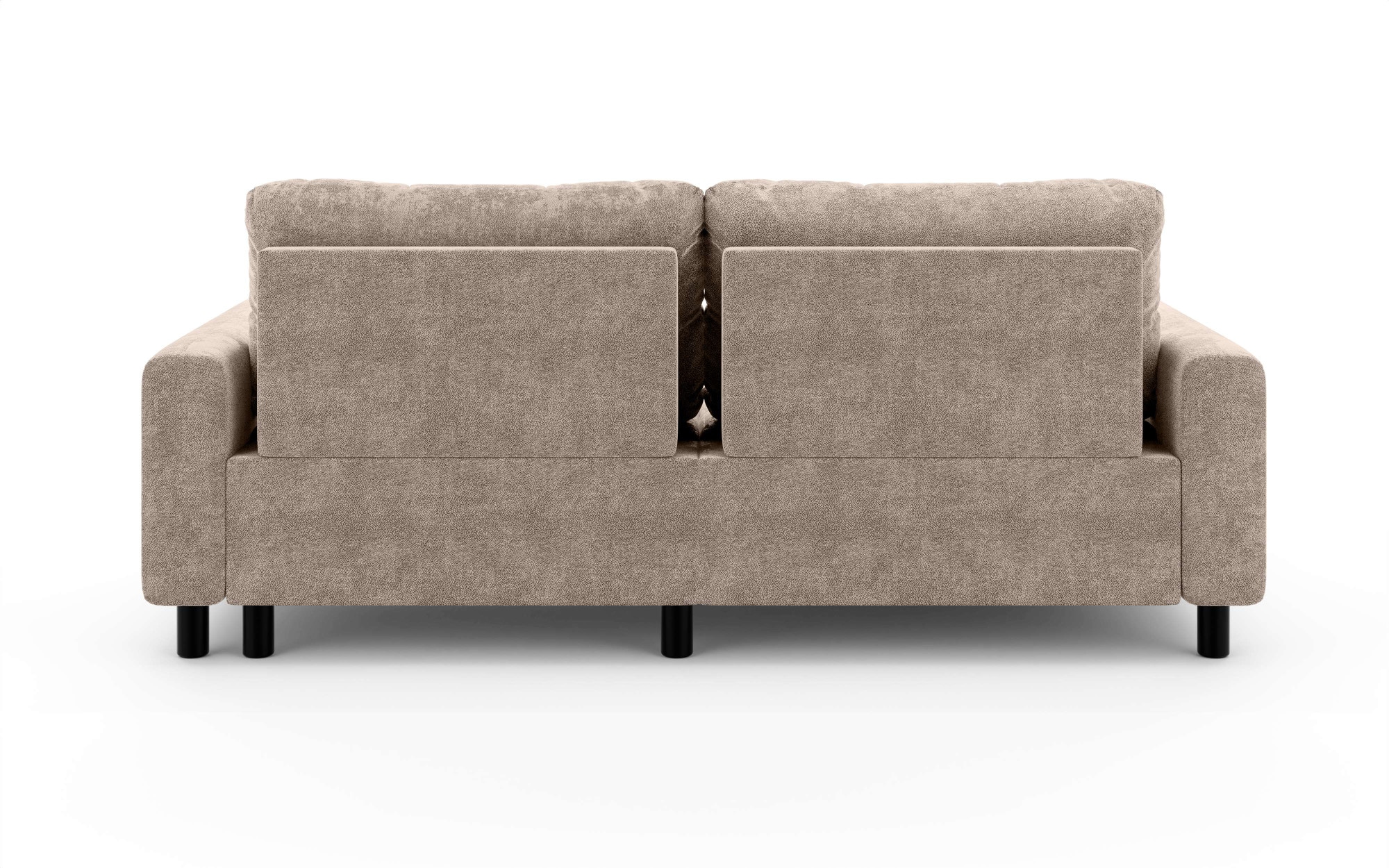 INOSIGN Ecksofa »FAIRVIEW mit verstellbaren Rückenlehne, Maße B/T/H: 234/174/93 cm«, L-Form mit Wellenunterfederung, Recamiere beidseitig montierbar
