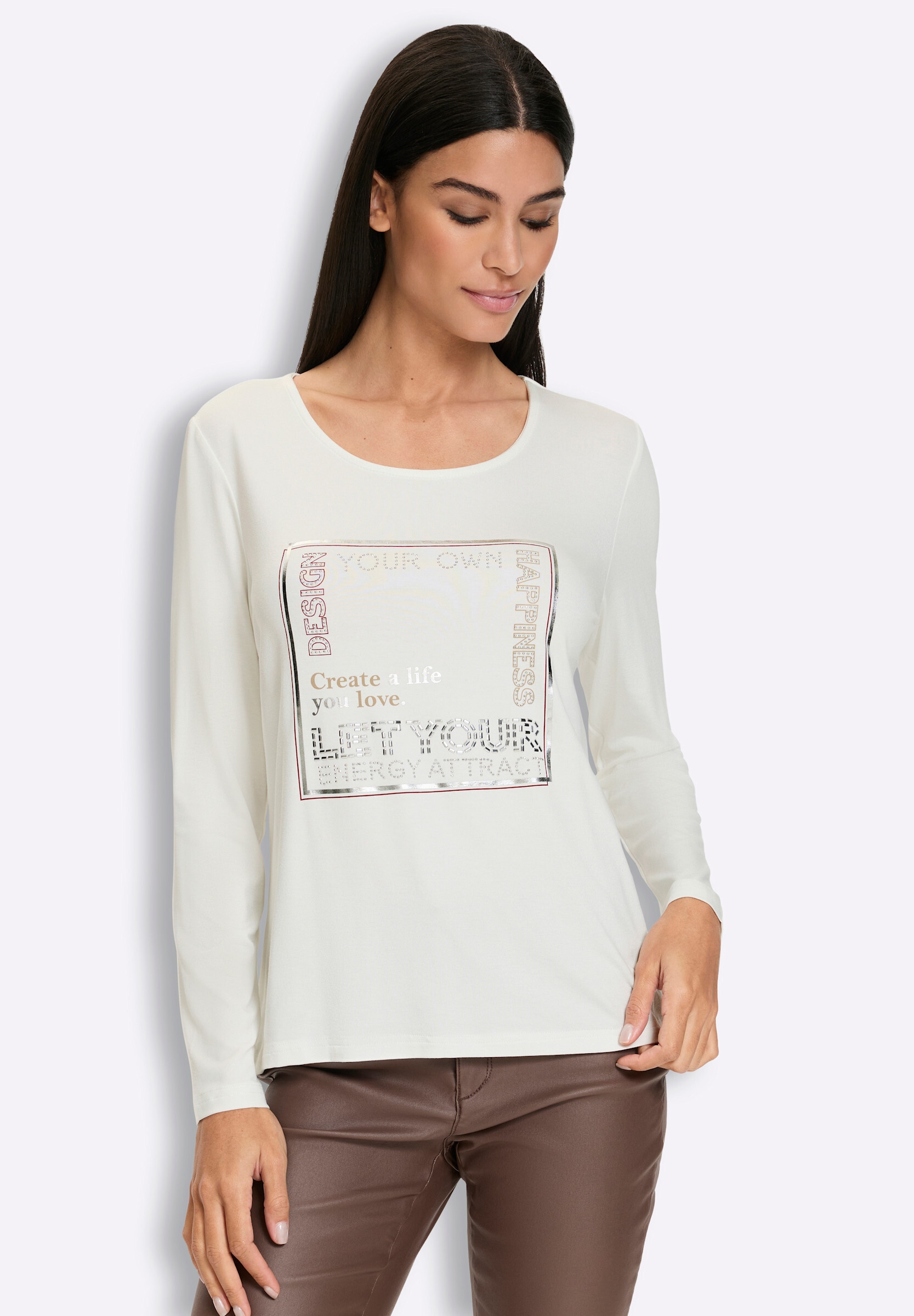 heine T-Shirt »Langarm-Shirt Langarmshirt«