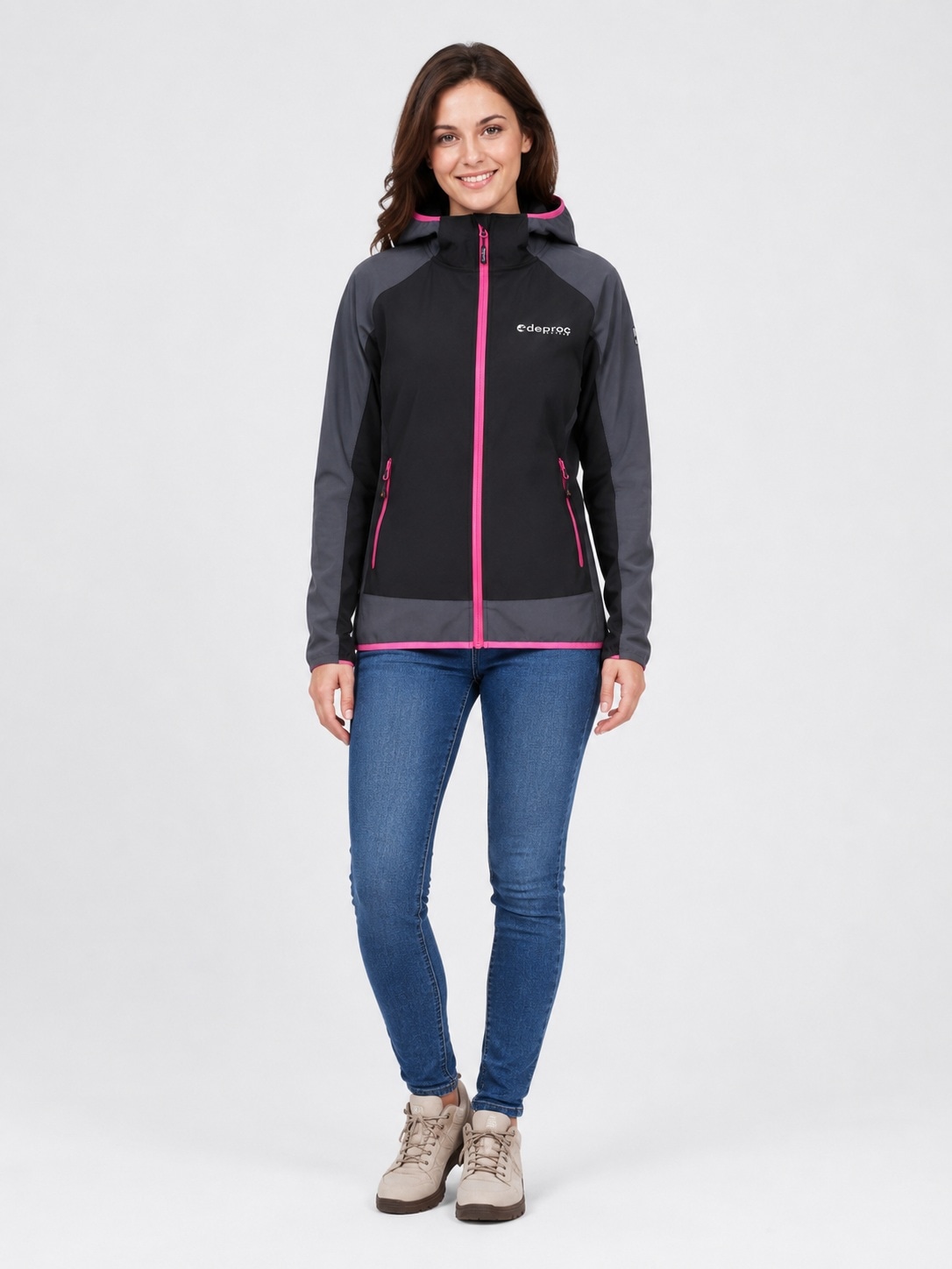 DEPROC Active Softshelljacke »XLight CAVELL Women« auch in Großen Größen erhältlich