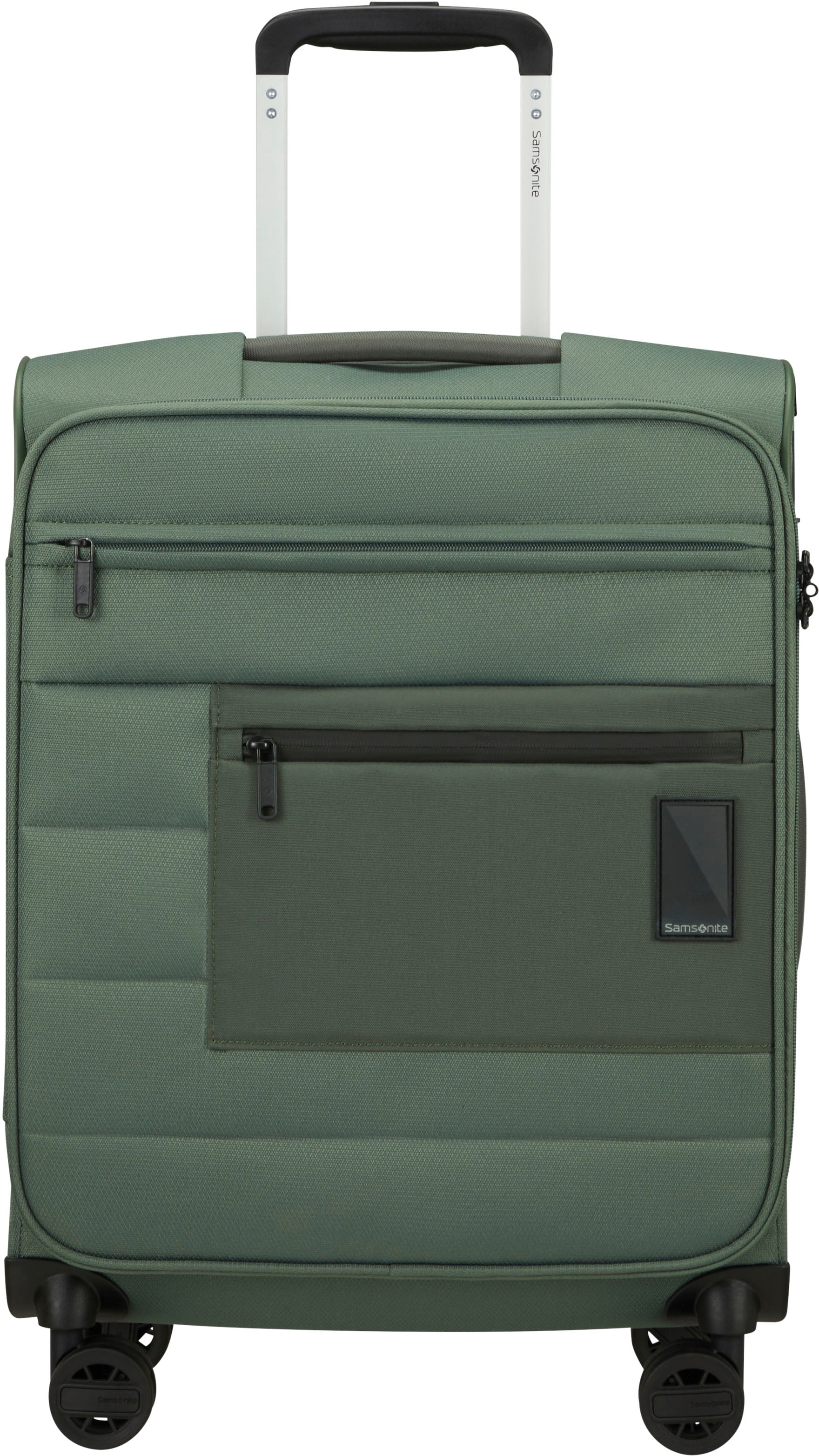 Weichgepäck-Trolley »VAYCAY, pistachio green, 55 cm«, 4 St. Rollen, Handgepäck-Koffer...