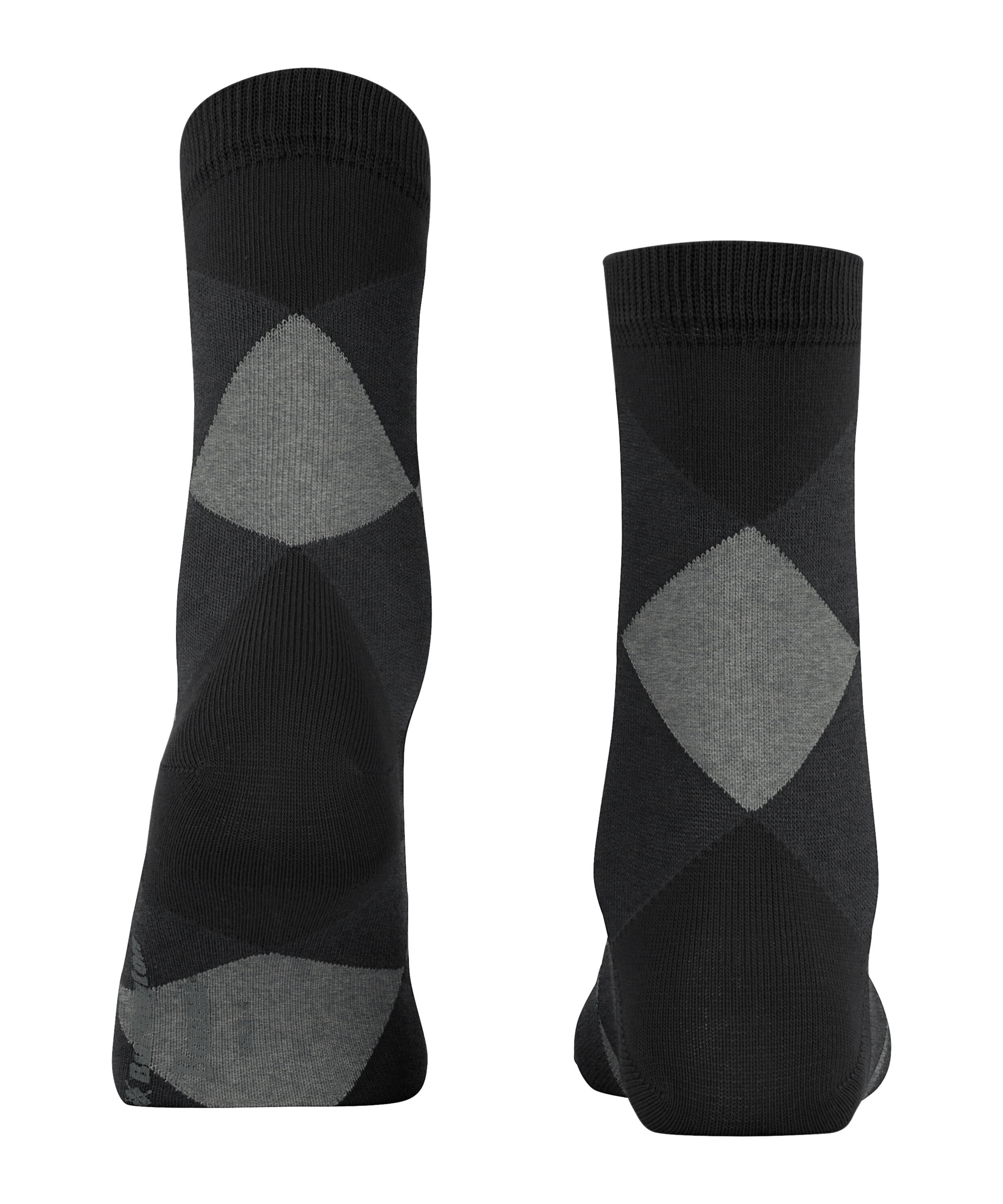Burlington Kurzsocken »Bonnie« Einheitsgröße 36-41, modernes Argyle-Muster, Burlington-Clip