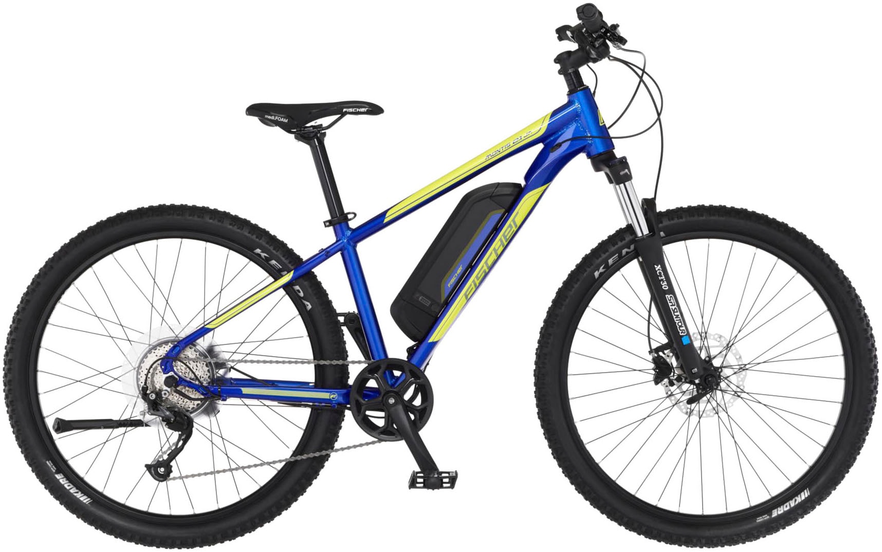 E-Bike »MONTIS 2.1 422«, 9 Gang, Pedelec, Elektrofahrrad für Damen u. Herren, MTB