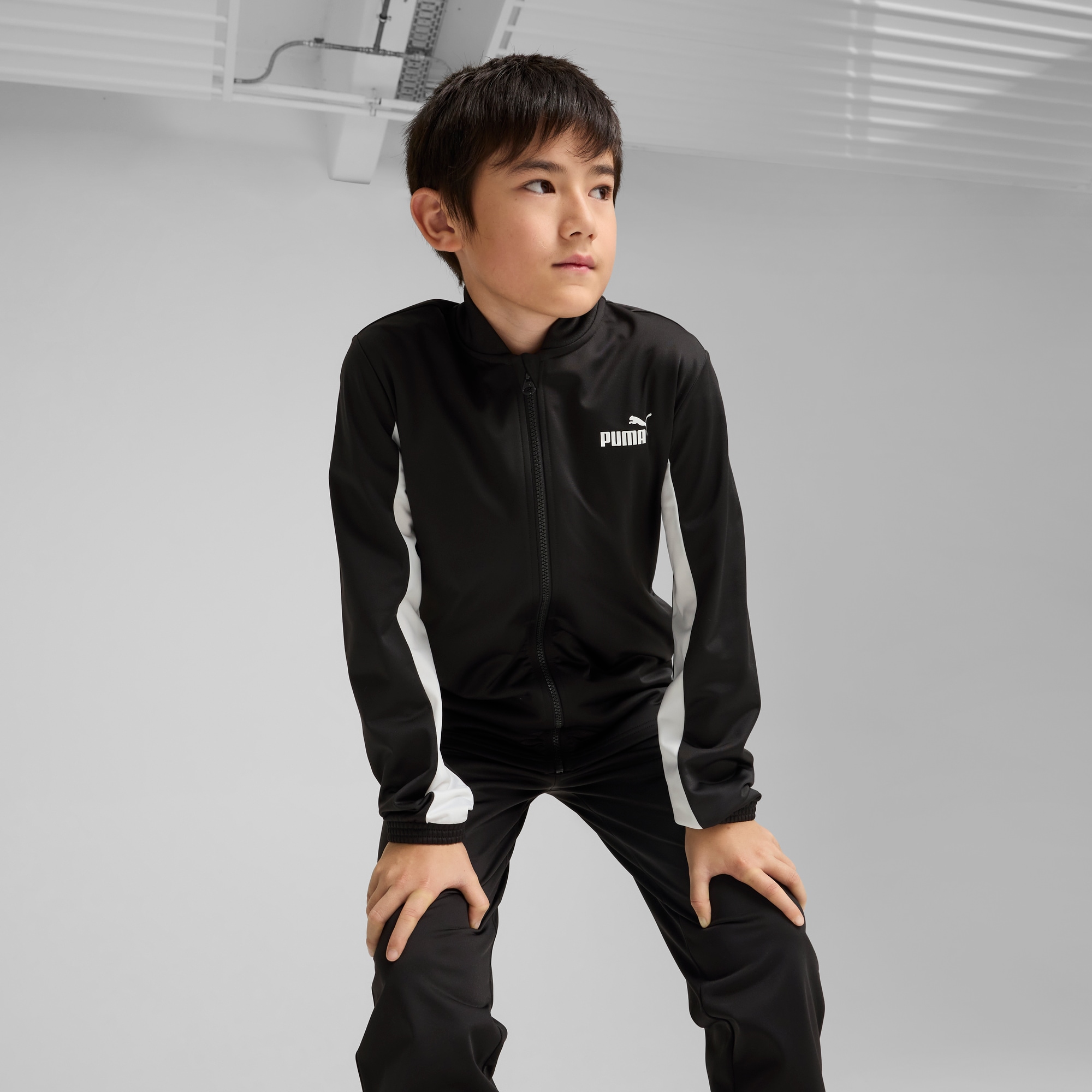 PUMA Trainingsanzug »POLY BASEBALL SUIT B«, (2 tlg.)