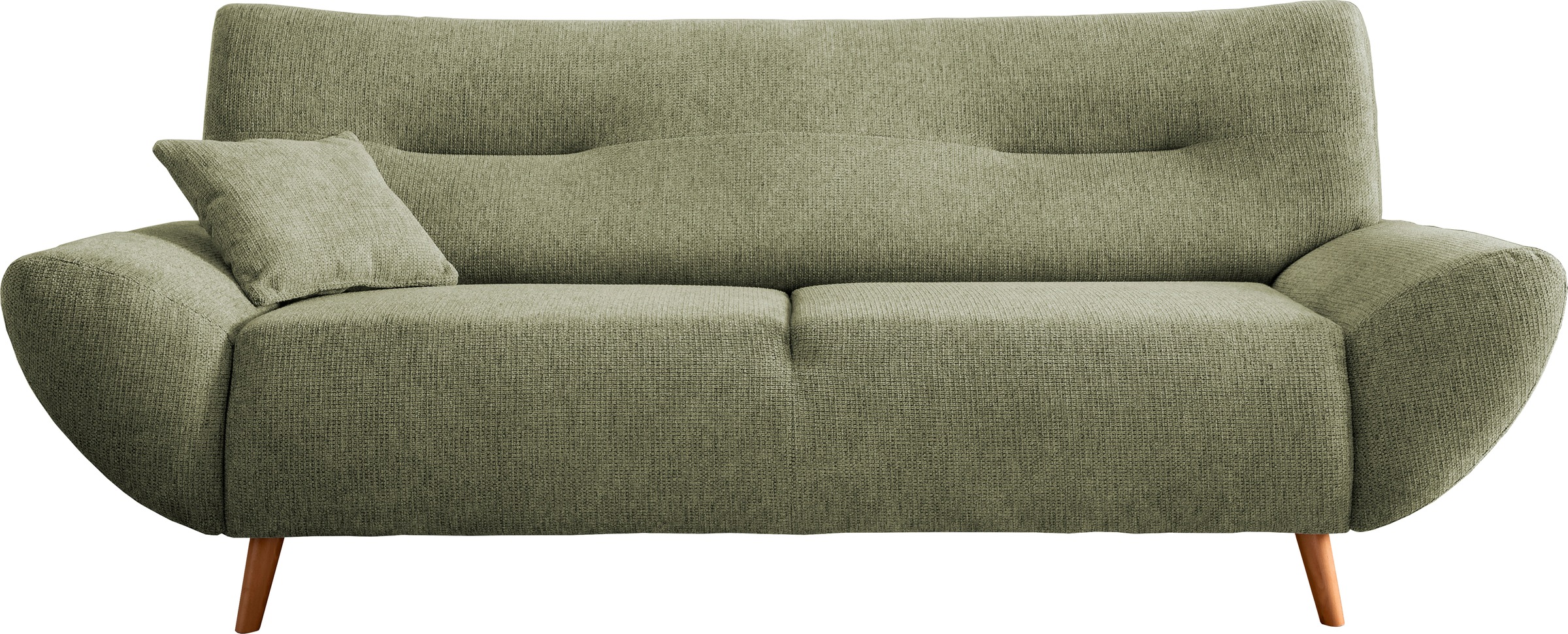 INOSIGN Polstergarnitur »Drago elegant und zeitlos, komfortabel, moderne Formensprache«, (Set, 3 tlg., 3-Sitzer, 2-Sitzer und Sessel), als Sessel/Polsterecke erhältlich, versch. Stoffe, inkl. 2 Zierkissen