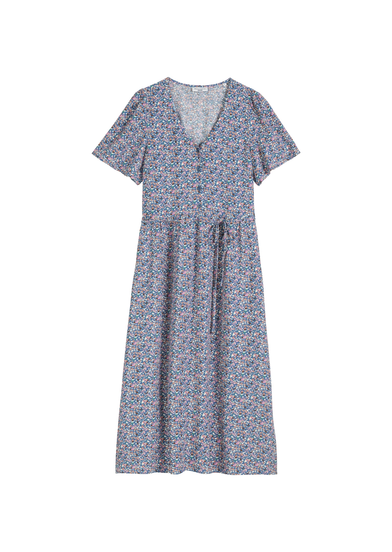 Marc O'Polo DENIM Midikleid, lässigen Allover-Print