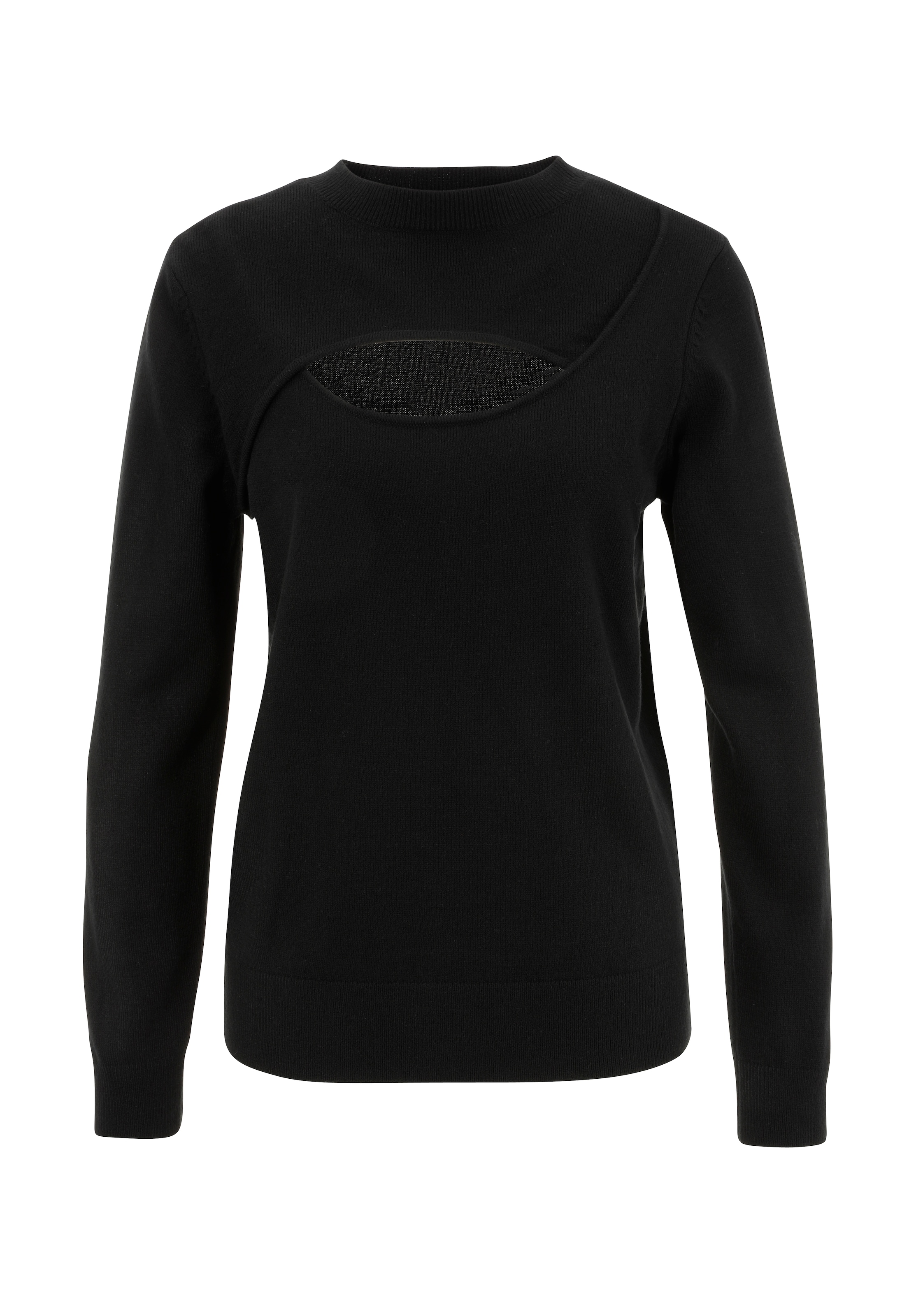 Aniston CASUAL Strickpullover, mit Cut-out am Dekolleté