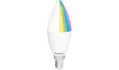 Hama LED-Leuchtmittel »WLAN LED Lampe, E14, 5W, RGBW, für Sprach- und Appsteuerung,... kaufen