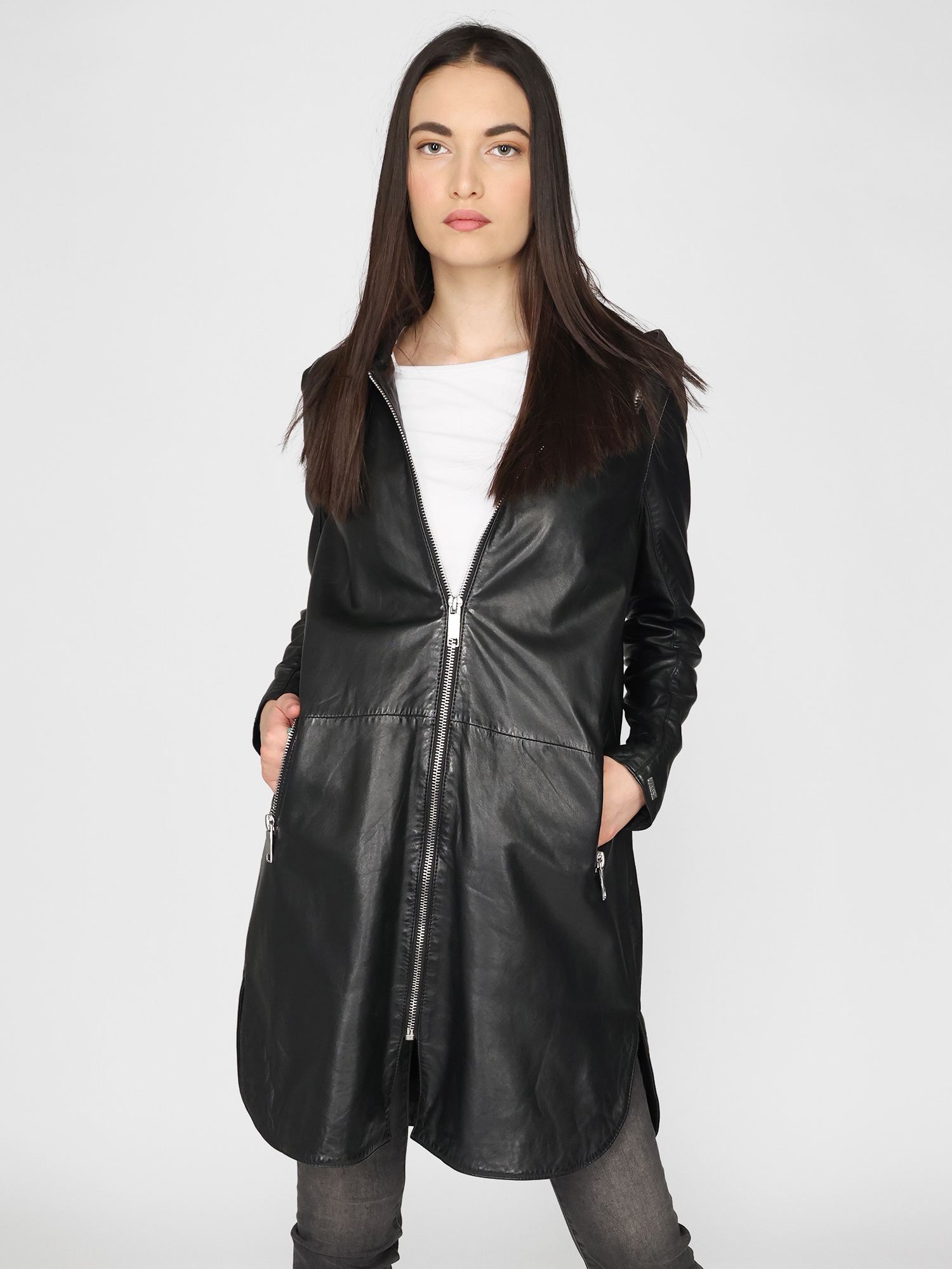 Maze Lederjacke »Ledermantel 4202198«
