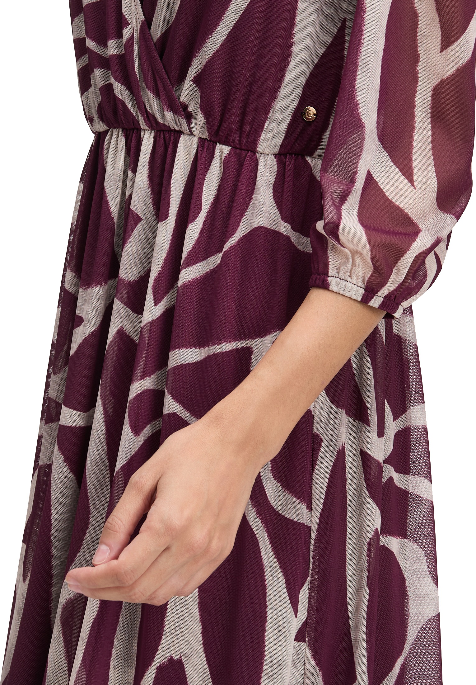 Betty&Co Meshkleid »Mesh-Kleid mit Print«