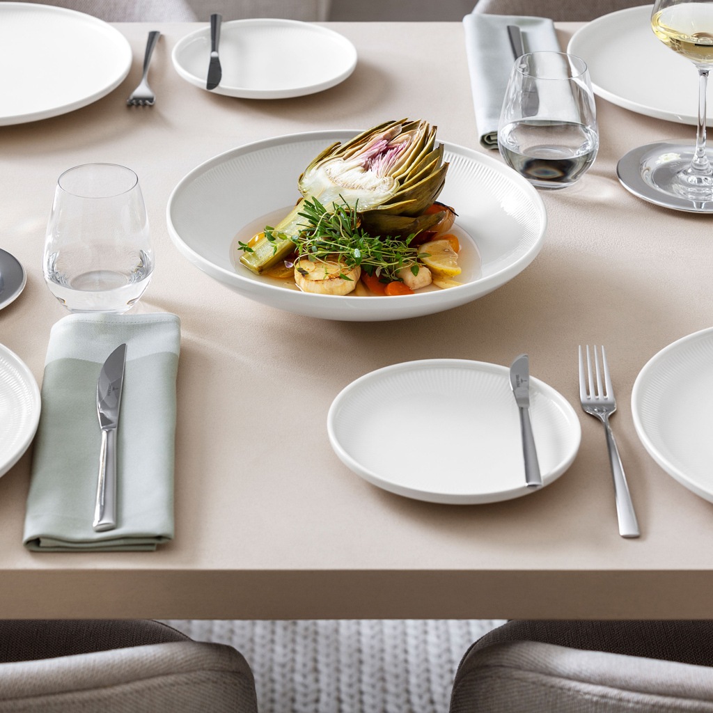 Villeroy & Boch Schale »Schalen Afina ø 25 cm 6er Set weiß«