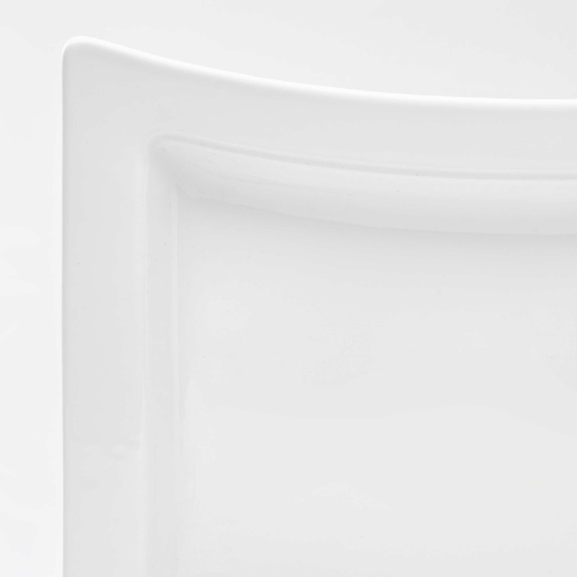 van Well Servierplatte »Platte curved, 27,5 cm, 4 Stück« spülmaschinen- und mikrowellengeeignet