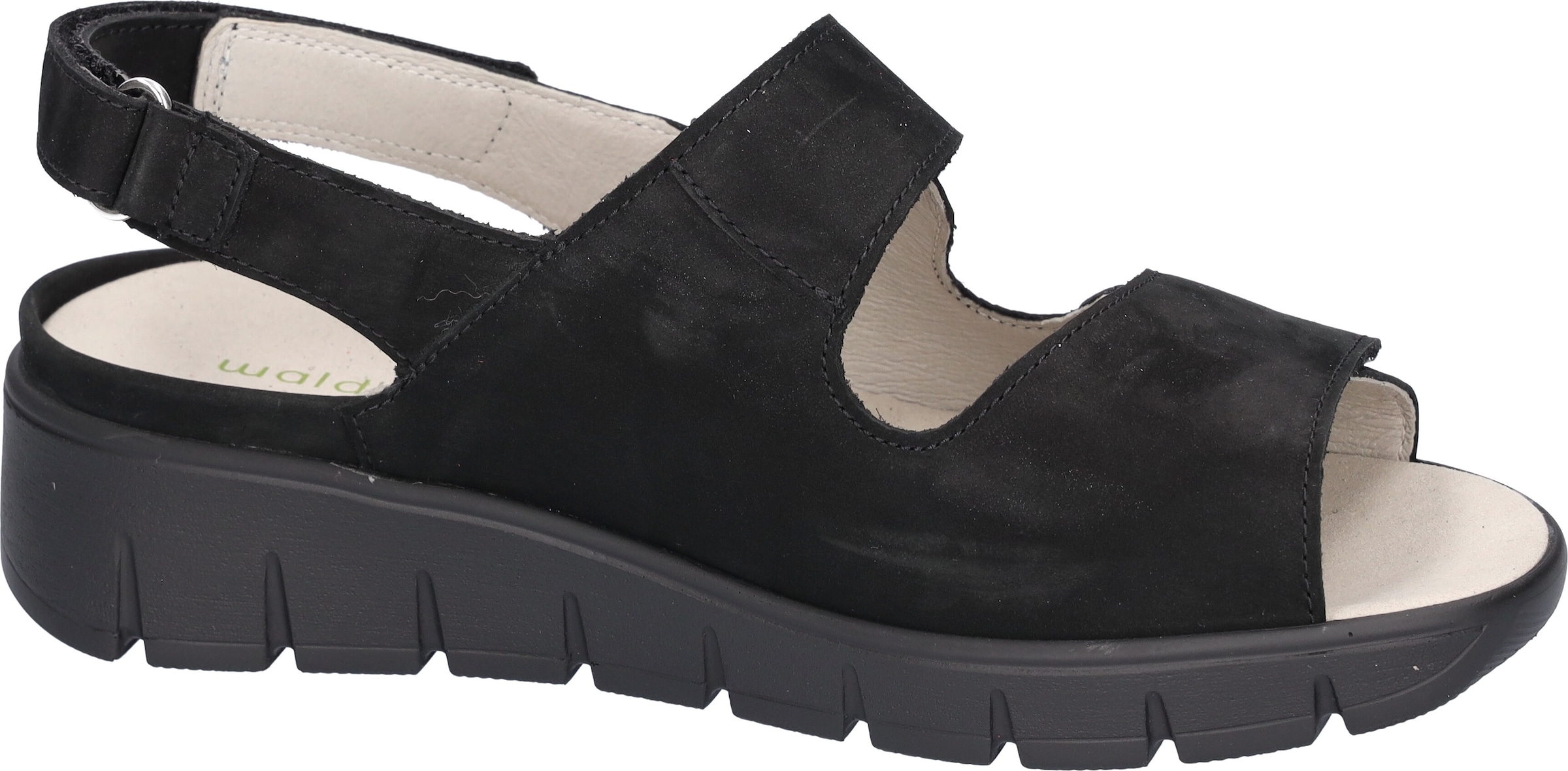 Waldläufer Sandale »M-Wiola«, Sommerschuh, Sandalette, Keilabsatz, in extraweiter Schuhweite M