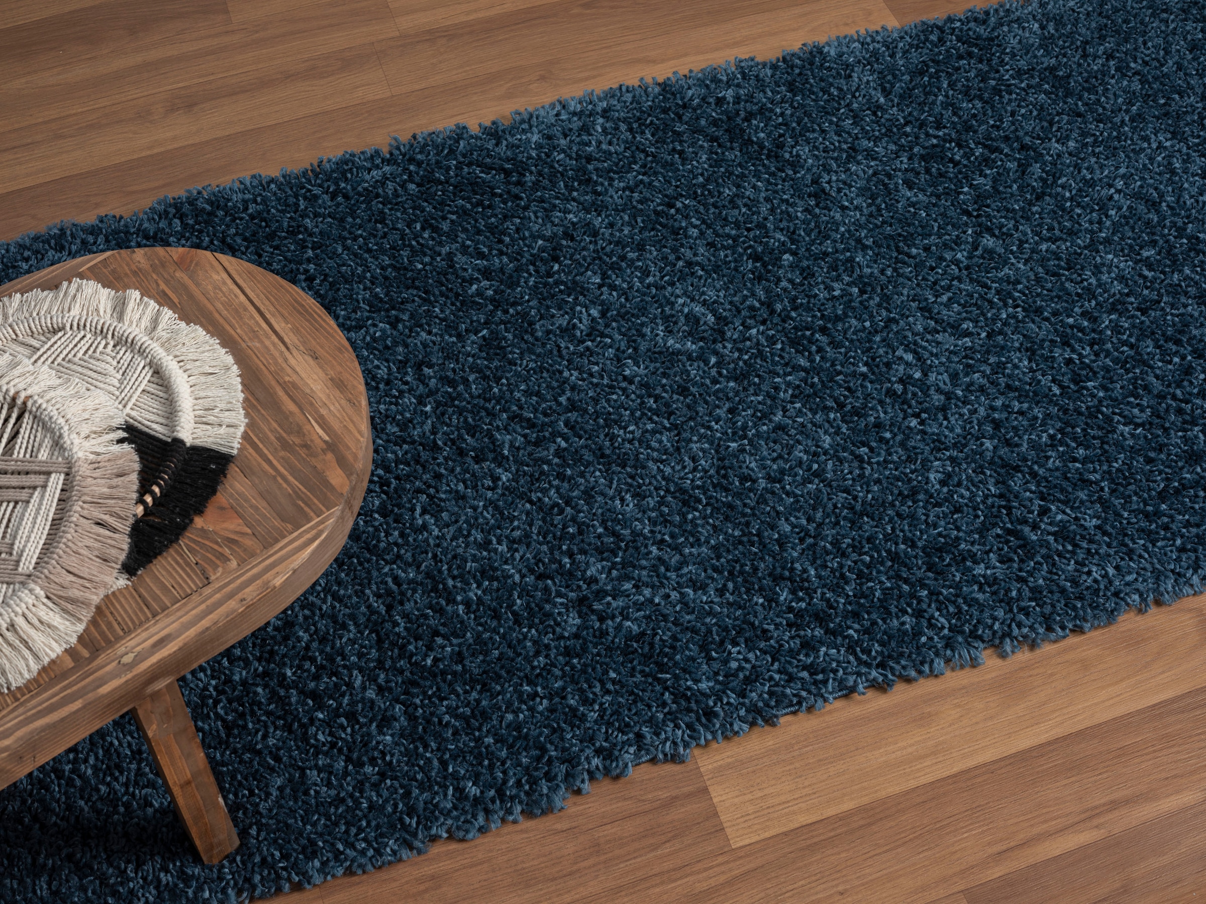 Myflair Möbel & Accessoires Hochflor-Läufer »My Shaggy« rechteckig 37 mm Höhe Shaggy, Uni Farben, leicht glänzend, Microfaser, extra flauschig