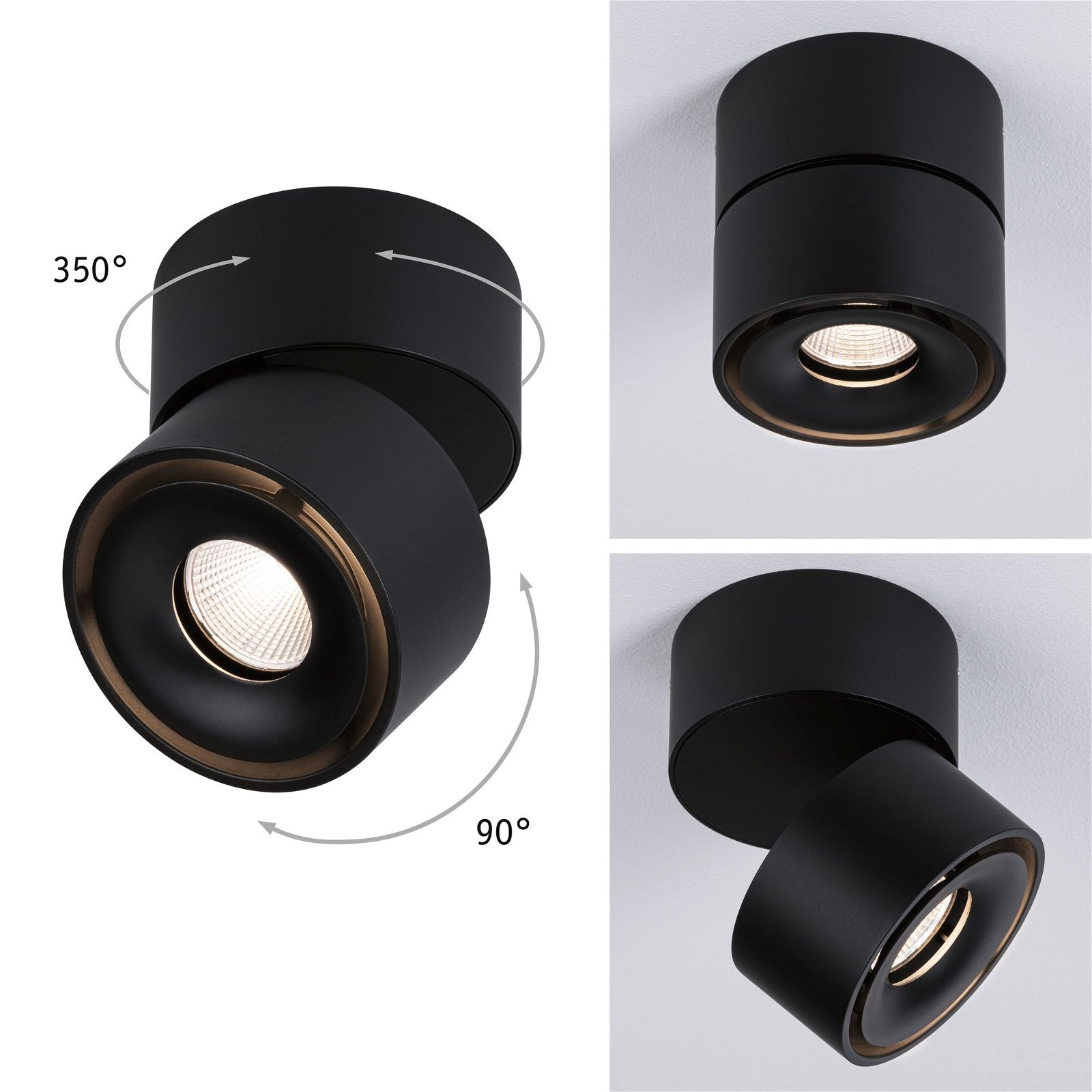 Paulmann LED Deckenleuchte »Spircle 78mm 8W 550lm 230V 3000K«, 1 flammig