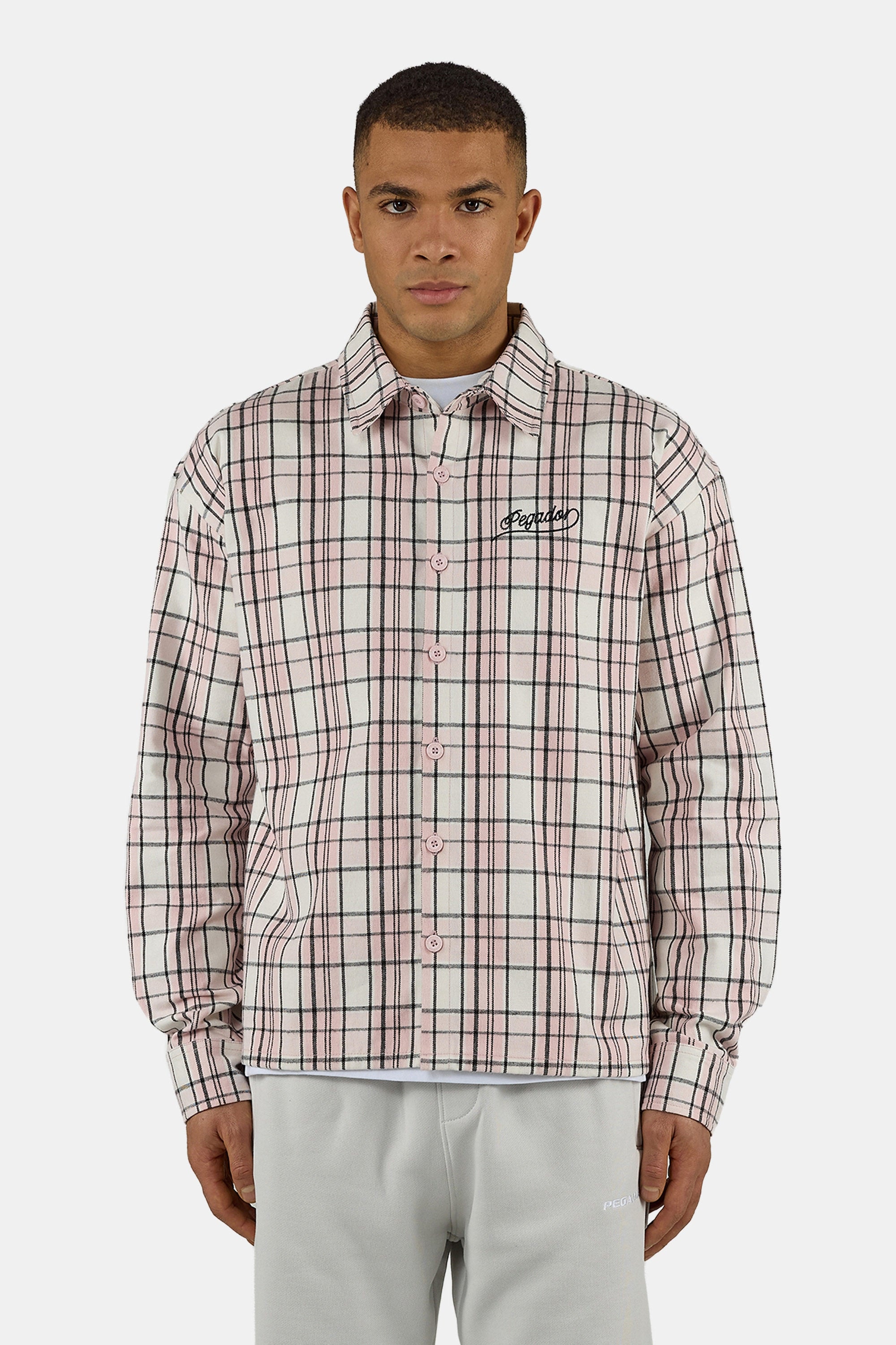 PEGADOR Langarmhemd »Soglio Oversized Flannel Shirt« Baumwolle, oversize
