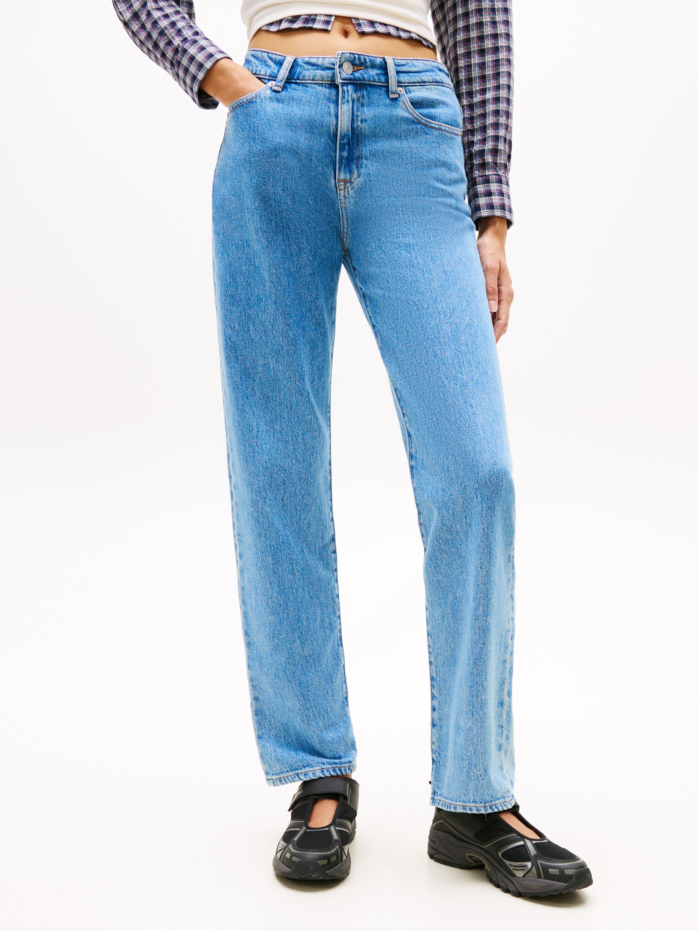 Tommy Jeans Straight-Jeans »KIRA MR SLIM STR«