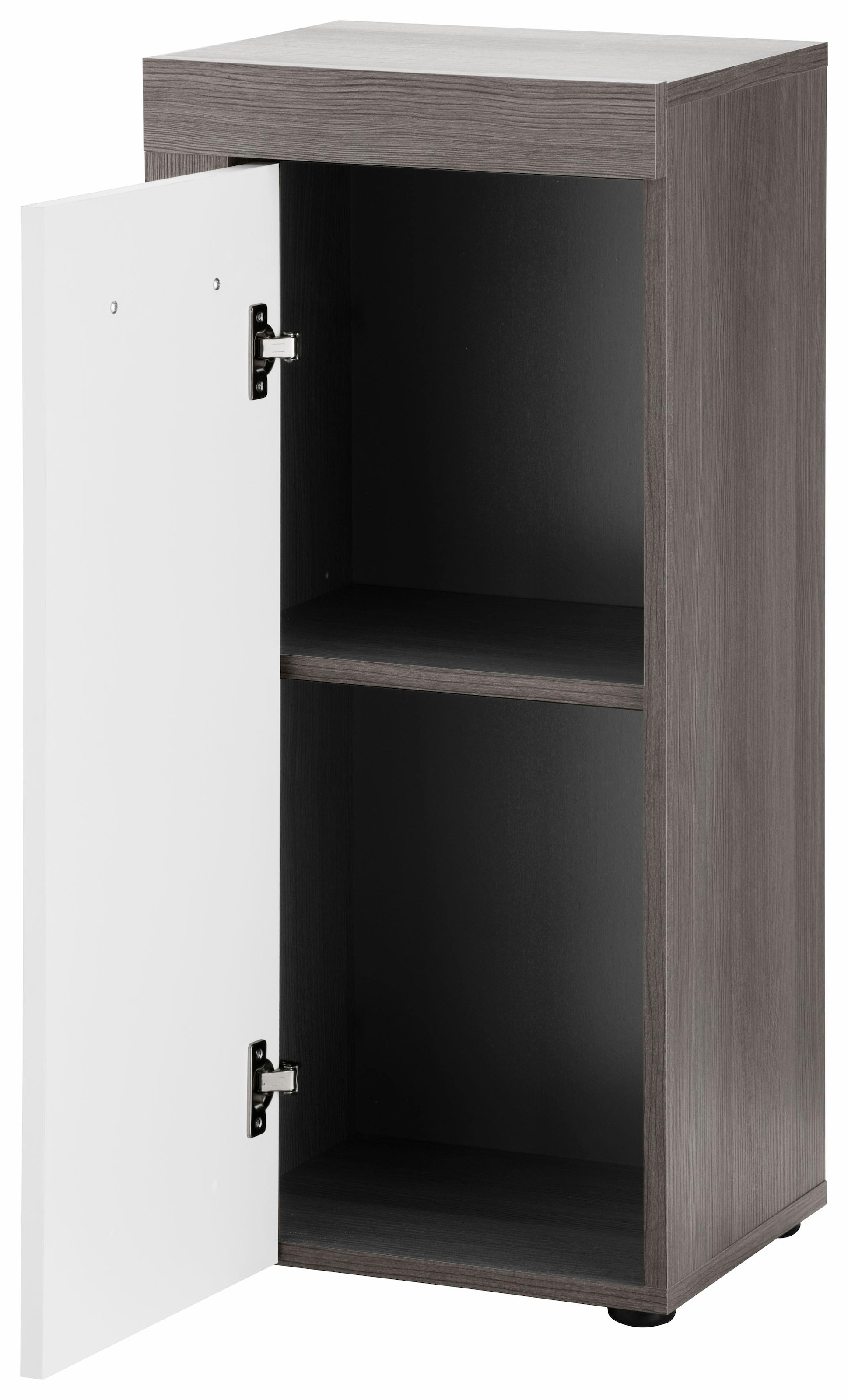 welltime Unterschrank »Mestre«, Badezimmerschrank mit Umrahmung - (B/T/H) 36/31/81 cm