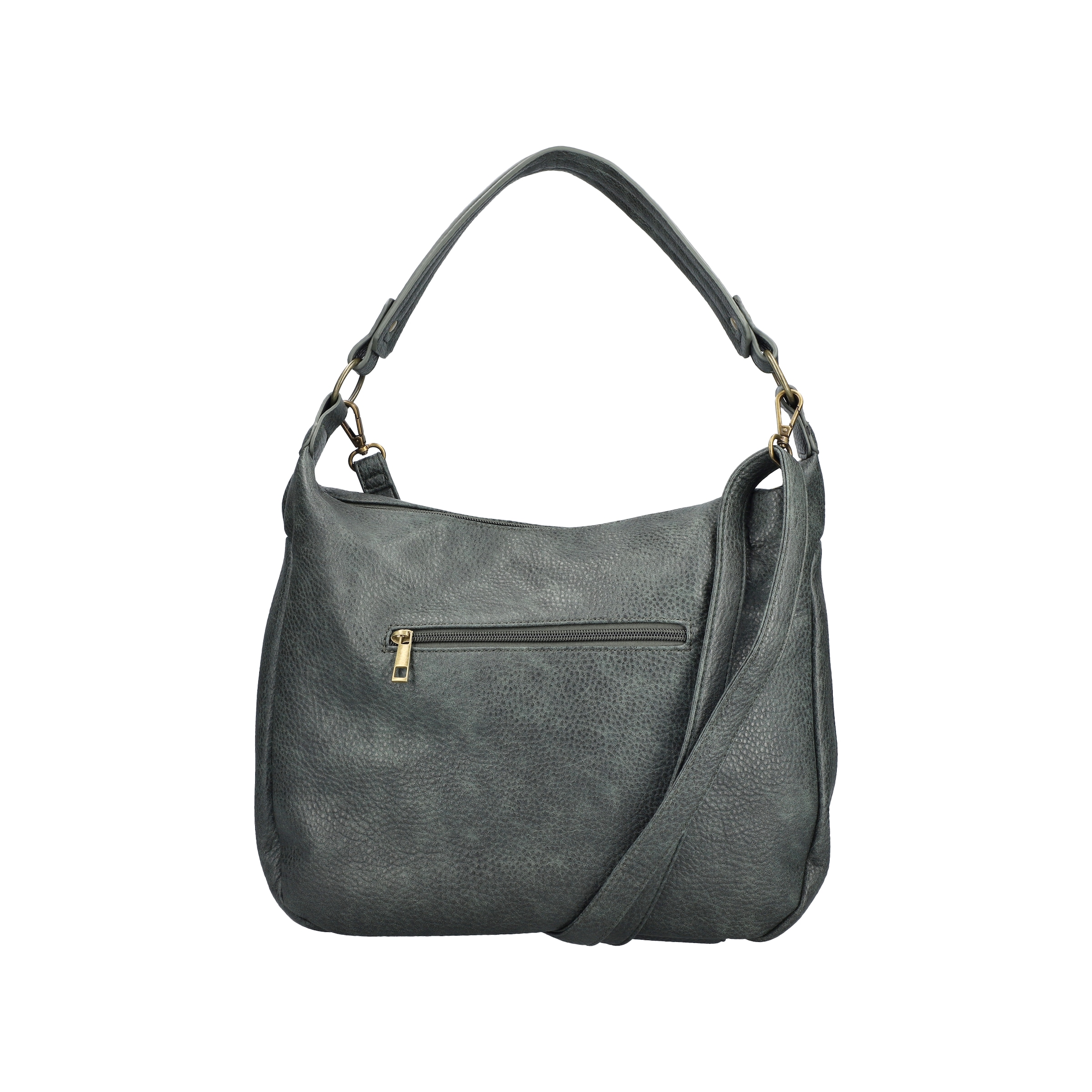 Rieker Handtasche Schultertasche, Damen Umhängetasche mit abnehmbarem Umhängeriemen