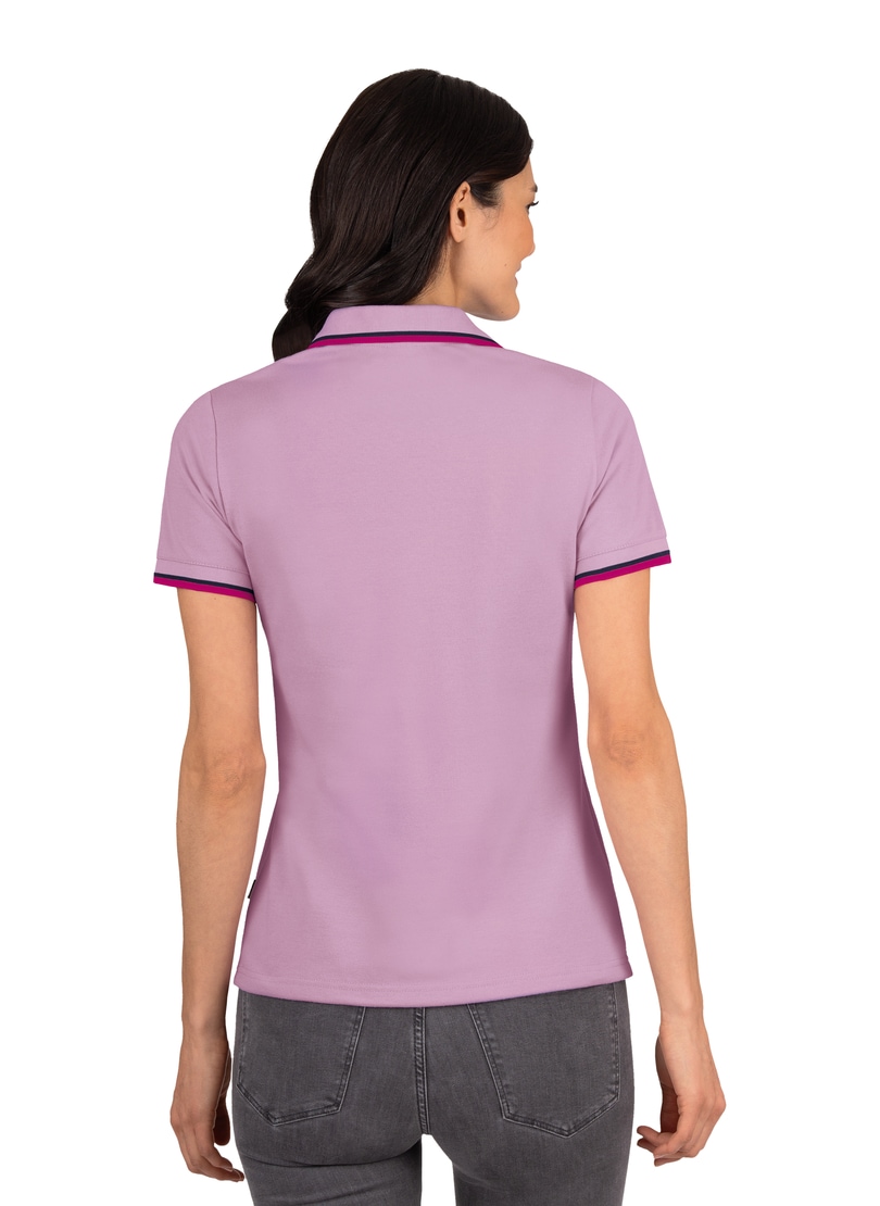 Trigema Poloshirt »TRIGEMA Damen Poloshirt mit ♕ maritimem Aufdruck« bei