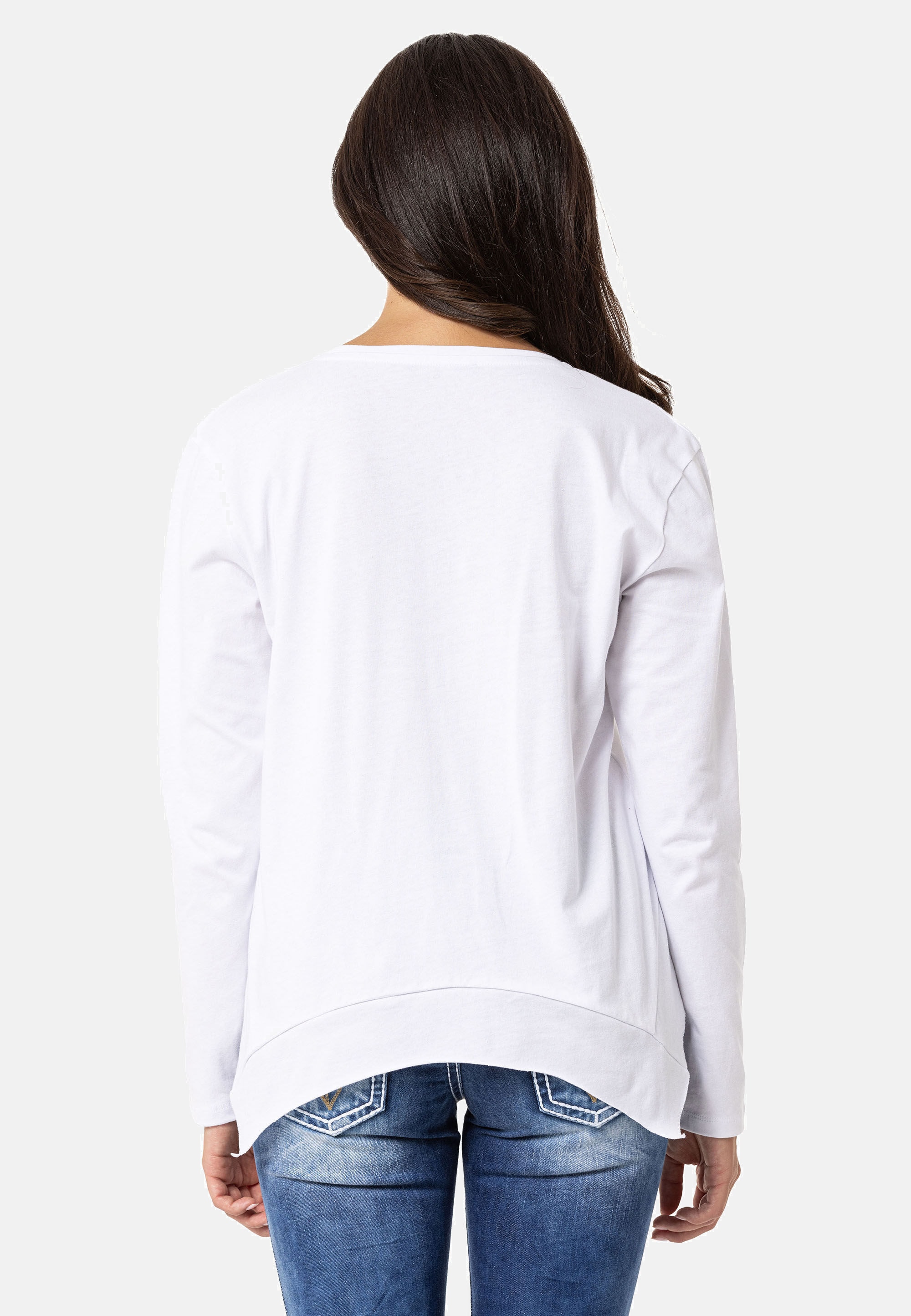 Cipo & Baxx Sweatshirt »Cipo & Baxx Sweatshirt WL354«, mit Rundhalsausschnitt
