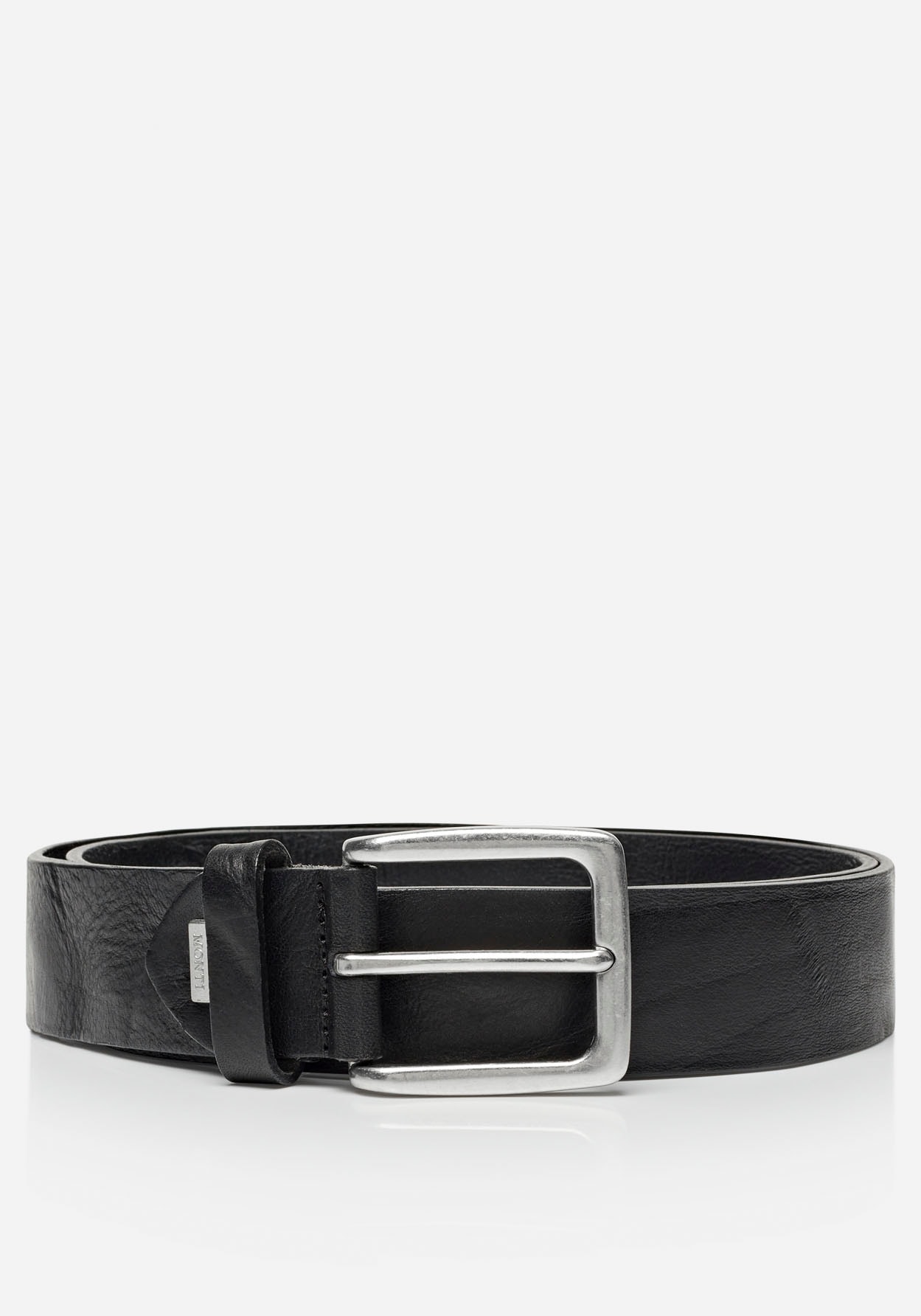 MONTI Ledergürtel »BOLOGNA«, 3,5 cm breit, Jeans-Casual, Unikat, kürzbar