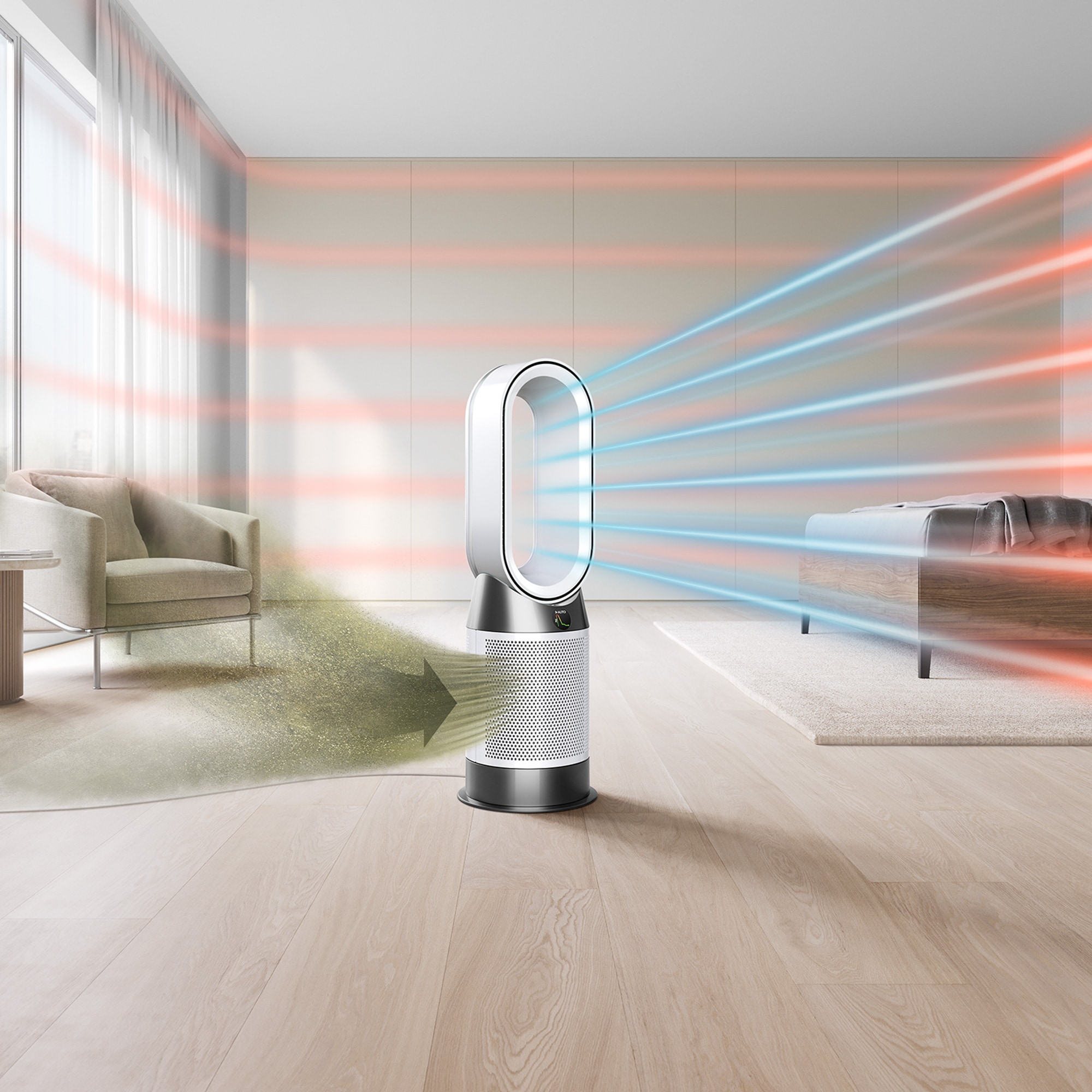 DYSON Kombigerät Luftreiniger, Ventilator und Heizlüfter »Purifier Hot+Cool™ Gen1«