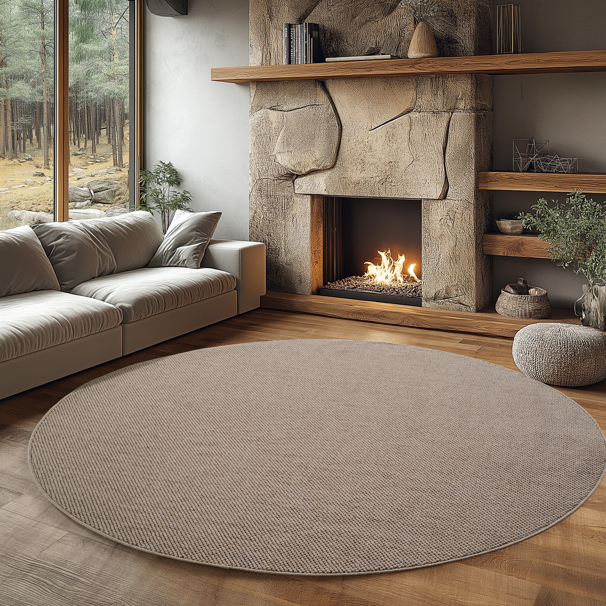 Ayyildiz Teppiche Teppich »HELIX 2200« rechteckig 7 mm Höhe 3D-Effekt durch Cut-Loop-Webtechnik