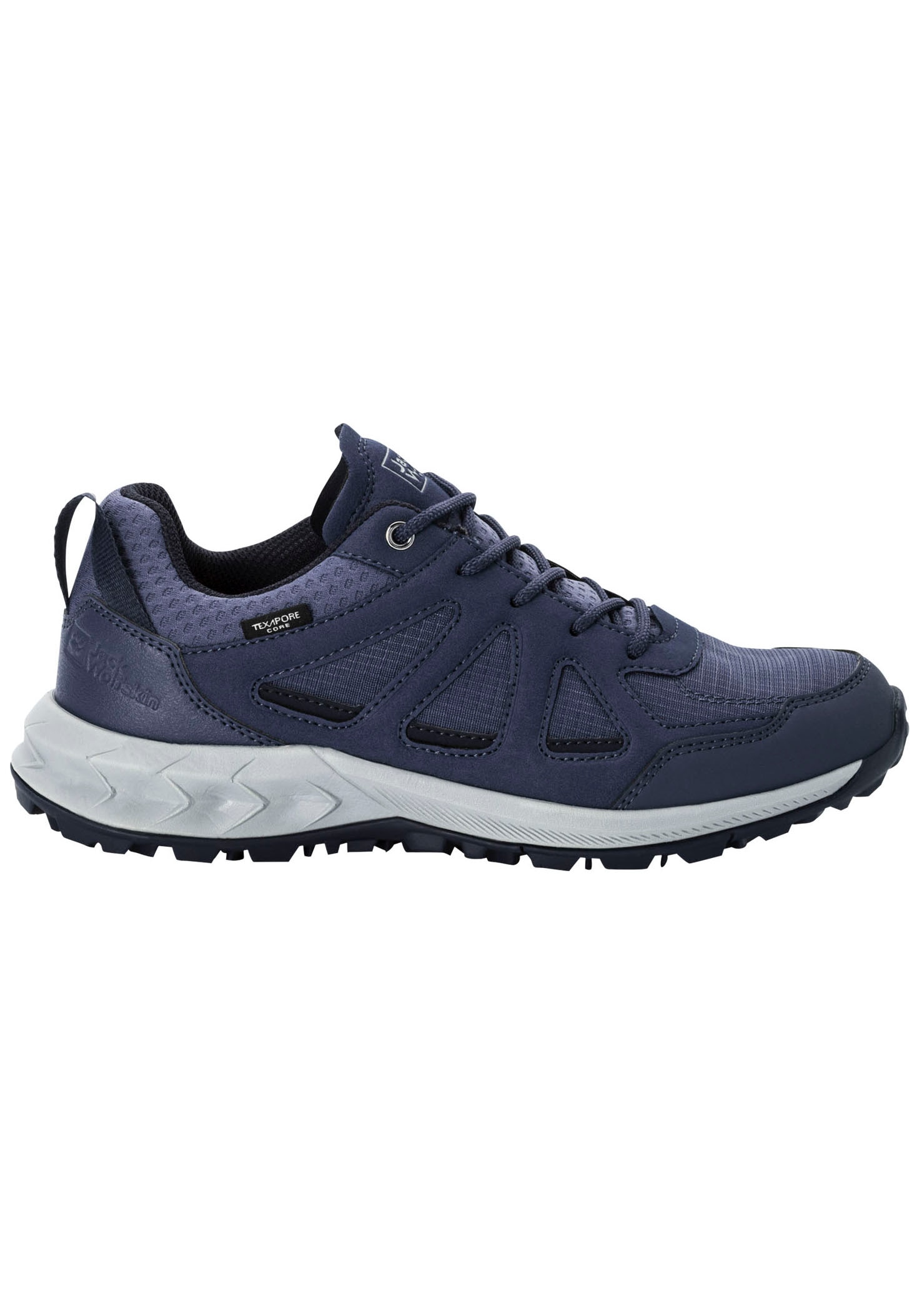 Jack Wolfskin Wanderschuh »WOODLAND 2 TEXAPORE LOW W«, wasserdicht, Trekkingschuh