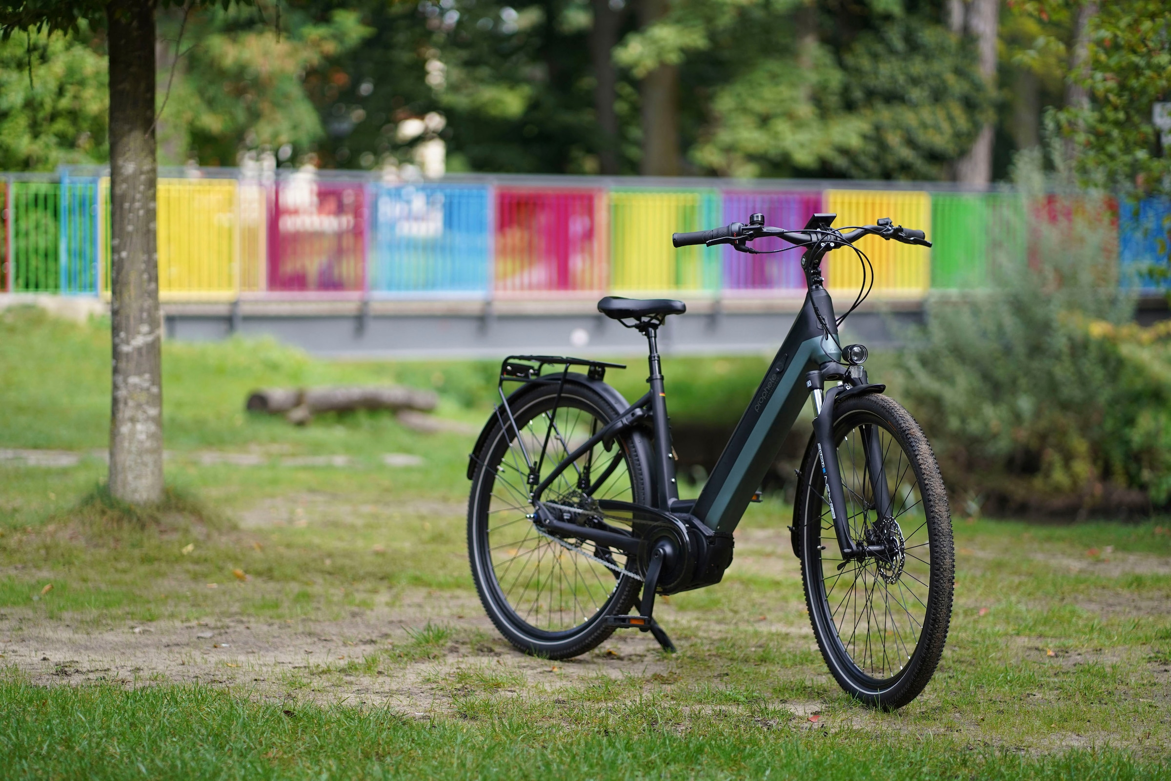 Prophete E-Bike »Geniesser 4.0«, 7 Gang, Shimano, Nexus, Mittelmotor 250 W, (mit integr. Rahmenschloss ART zertifiz.), Pedelec, Elektrofahrrad für Damen u. Herren