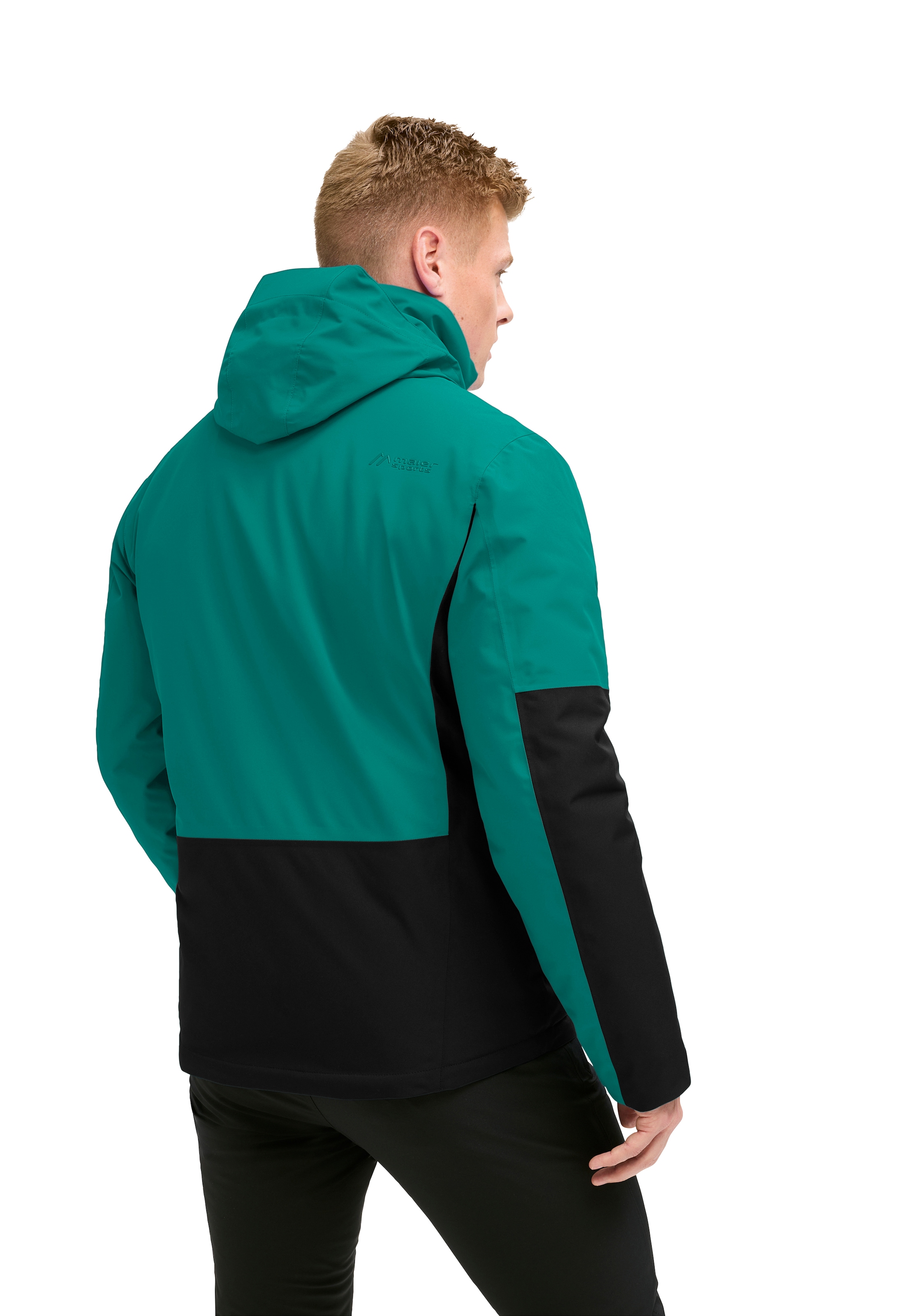 Maier Sports Skijacke »Golte« Herren Winterjacke wasserdicht, mit RV-Taschen und Kapuze