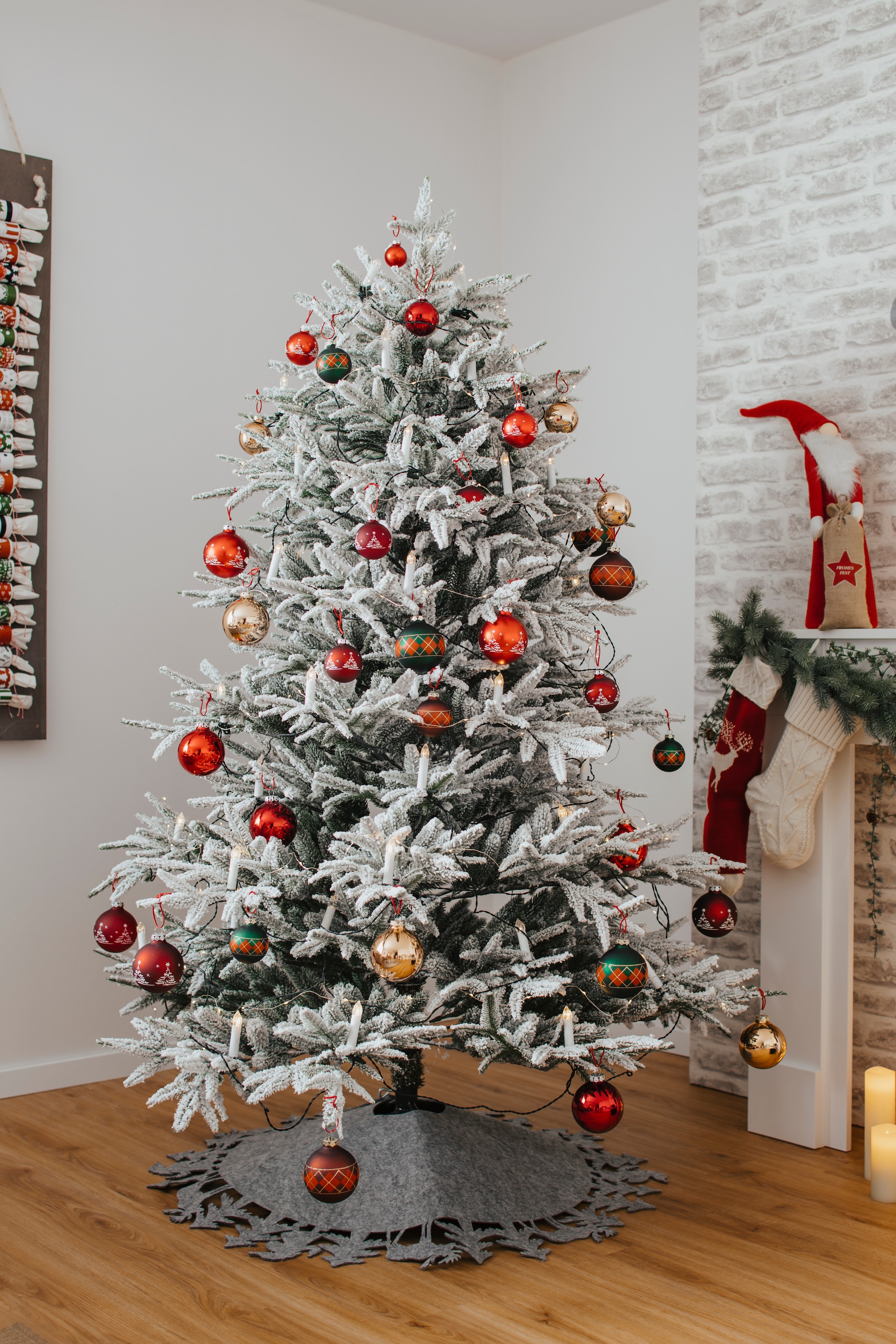 my home Weihnachtsbaumkugel »True Christmas, online St.), hochwertige 30 mundgeblasen Christbaumschmuck«, aus Weihnachtsdeko, kaufen und (Set, Glas, handdekoriert Christbaumkugeln