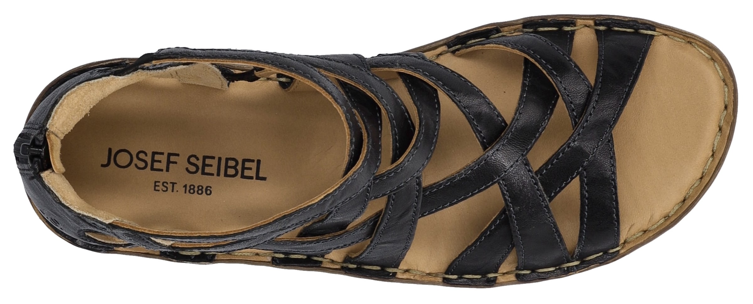 Josef Seibel Sandale »Ivy 06«, Römdersandale, Sandalette, Riemchensandale mit Reißverschluss