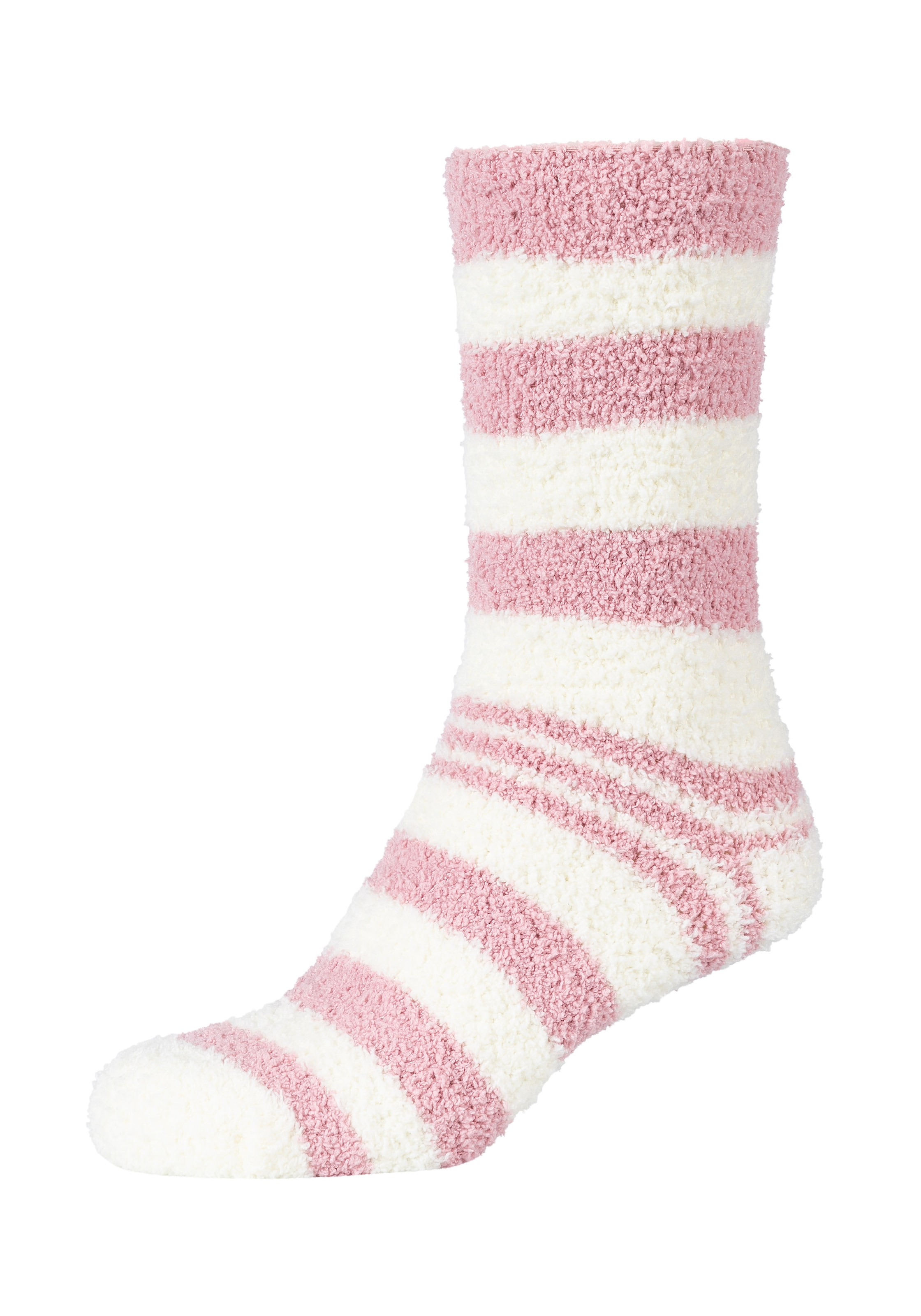Camano Kuschelsocken »warm & cozy« 3 Paar tlg. gestreift, gemustert, weich, wärmend