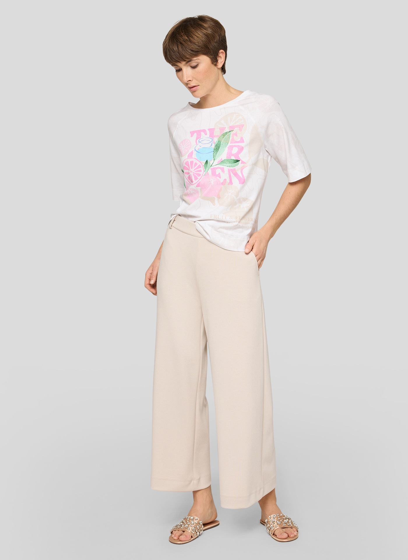 Rabe T-Shirt mit Print