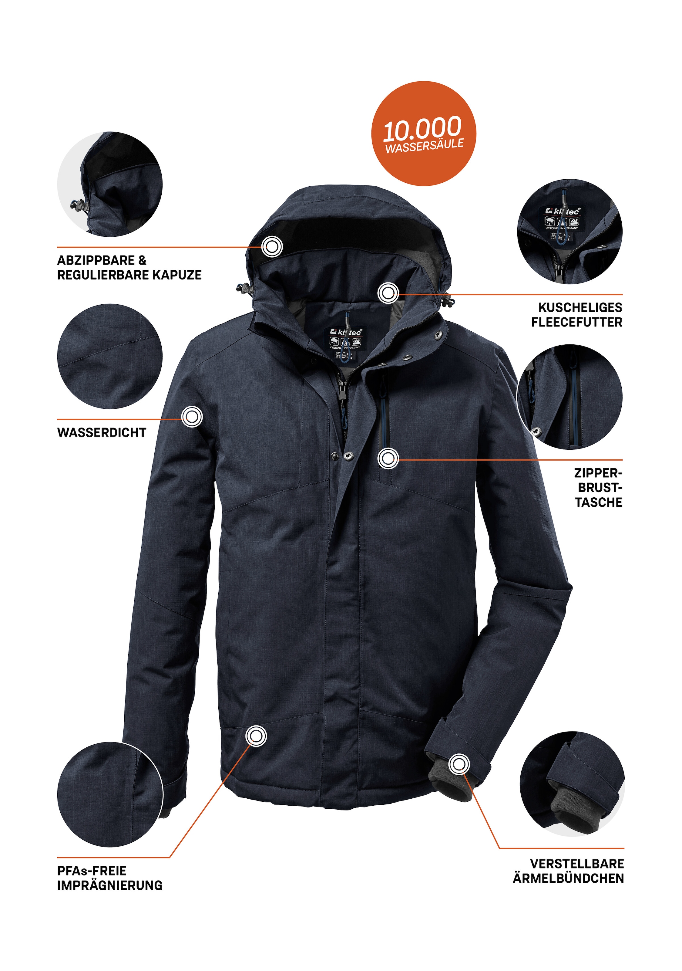 Killtec Outdoorjacke »KOW 161 MN JCKT«