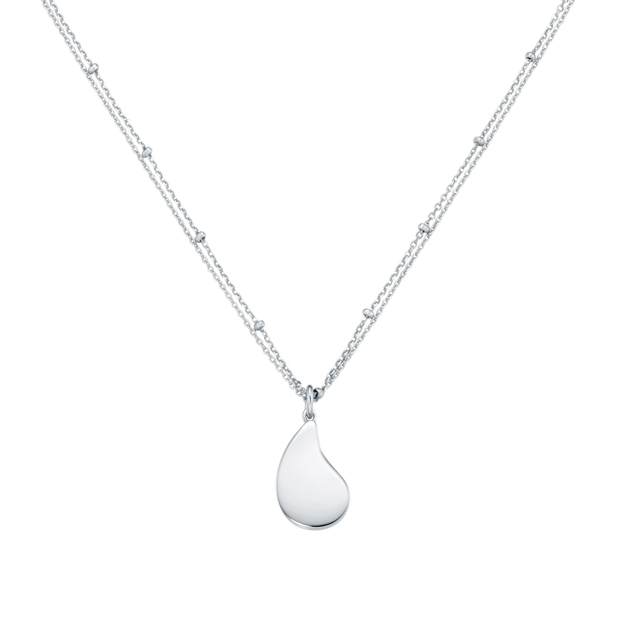 GIORGIO MARTELLO MILANO Kette mit Anhänger »Kette Anhänger Tropfen, Silber 925«