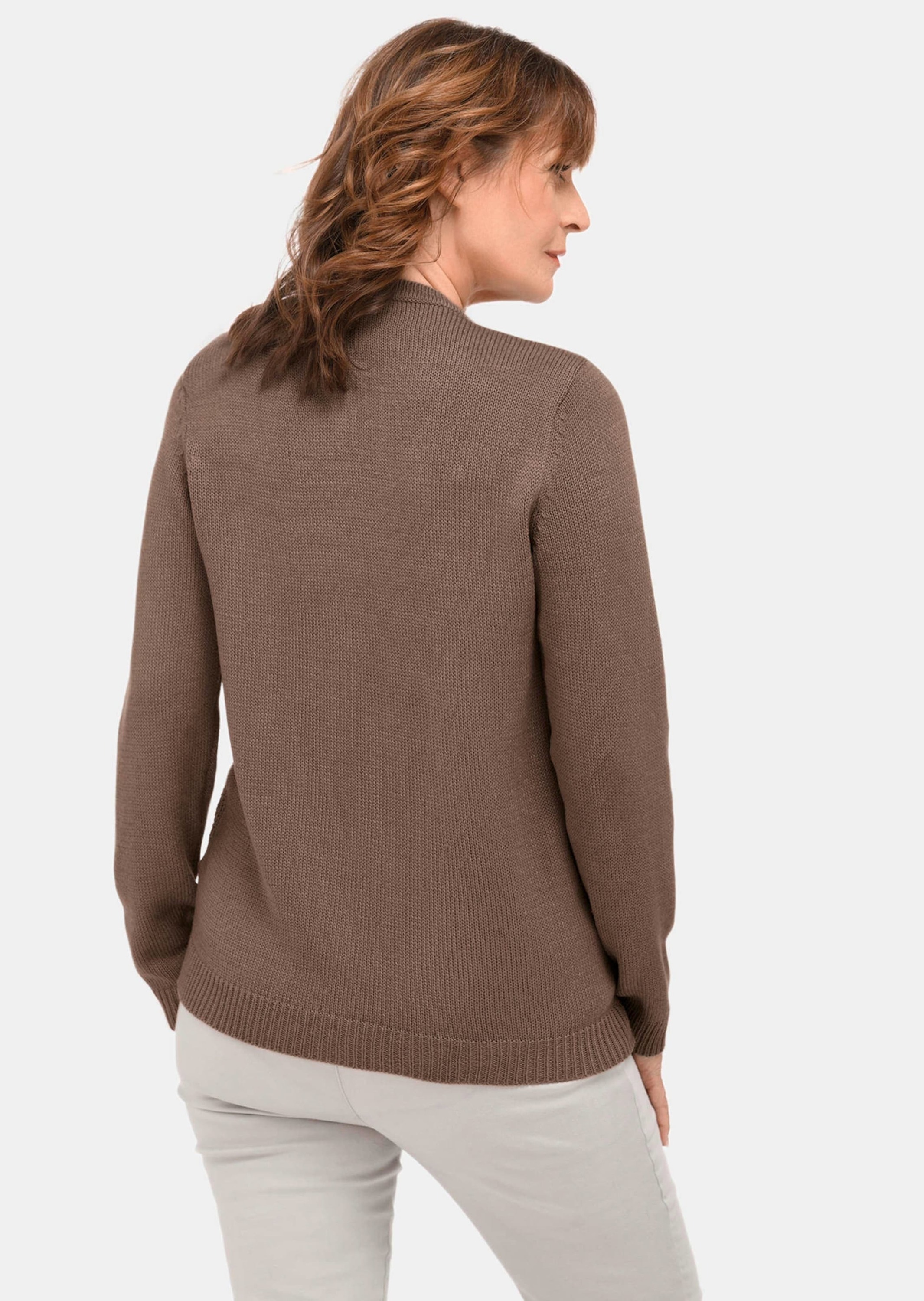 GOLDNER Strickpullover »Pflegeleichter Pullover in hochwertiger Rippenstruktur«