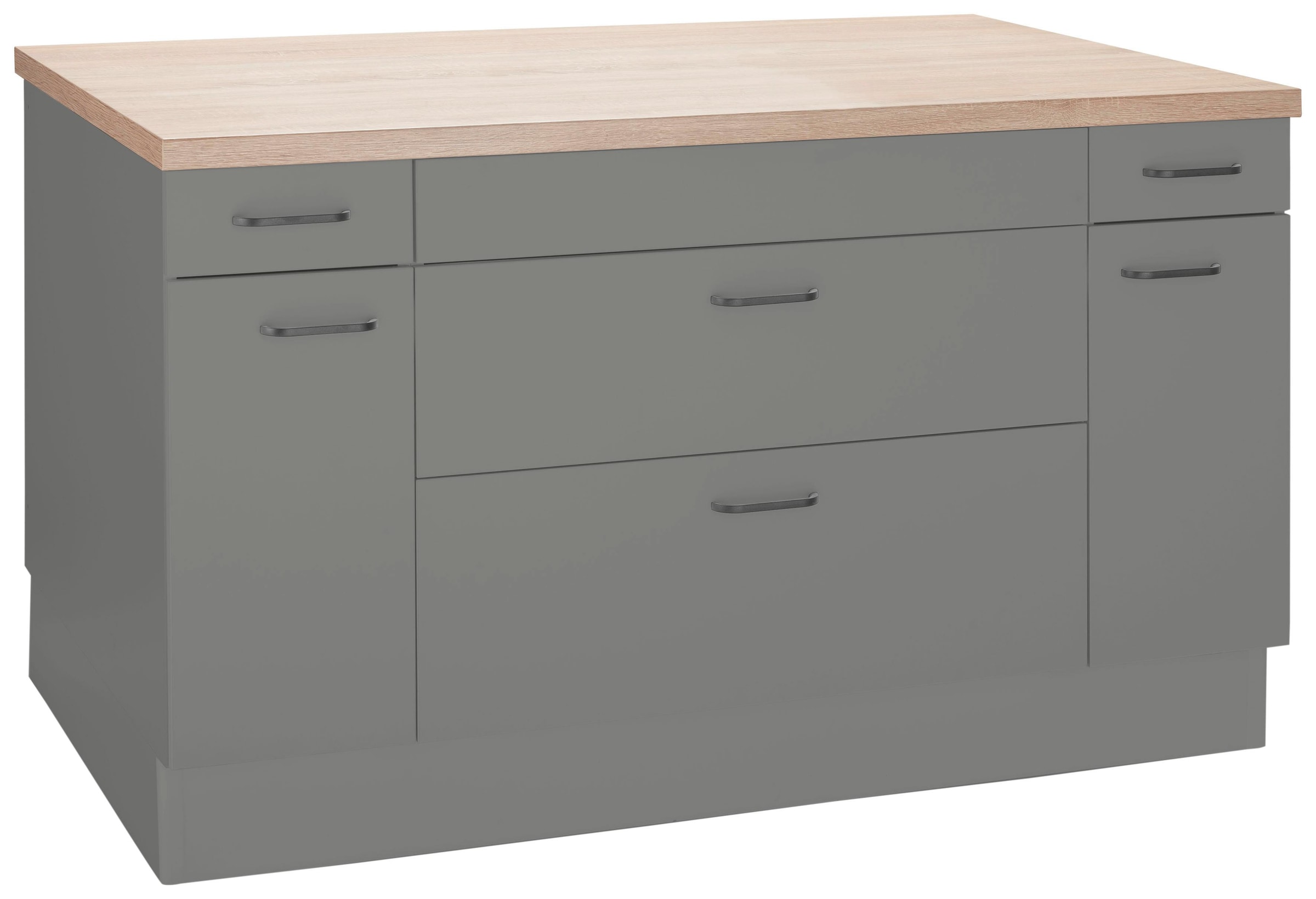 OPTIFIT Kücheninsel »Elga«, Soft-Close-Funktion, großen Vollauszügen, Stellbreite 150 x 95 cm