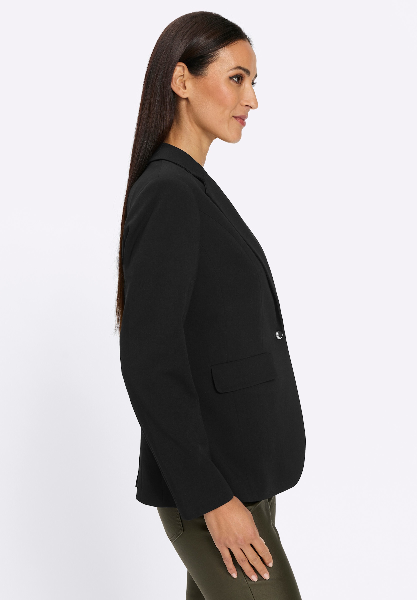 heine Blusenblazer »Blazer Blazer mit Schulterpolster«